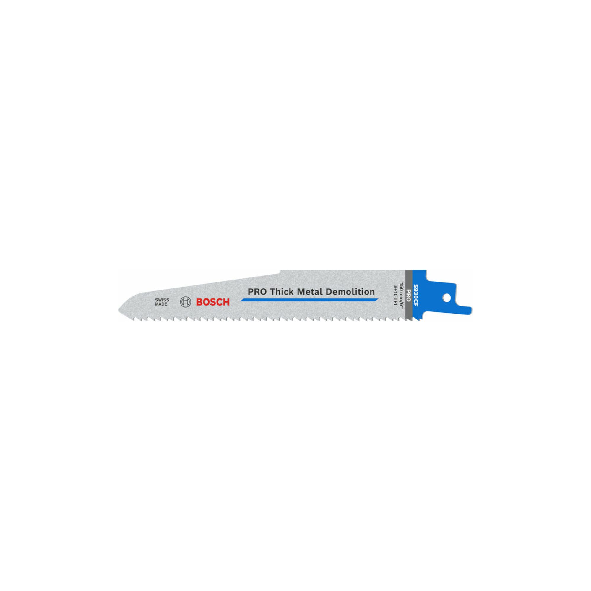 Bosch Professional Säbelsäge Bosch PRO Thick Metal Demolition S930CF Säbelsägeblatt, 1,6 x 22 x 150
