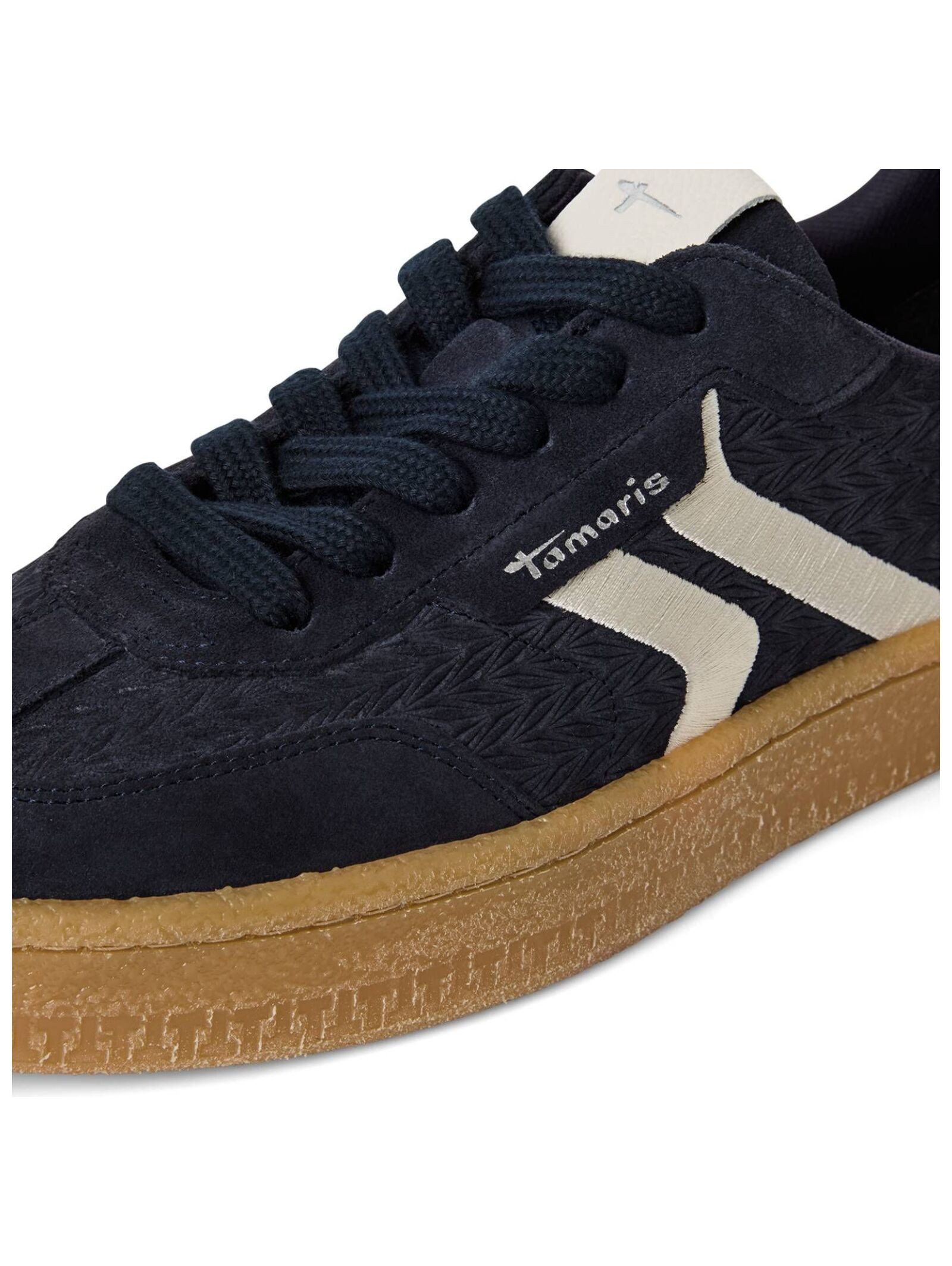 Tamaris Sneaker Veloursleder . Plateausneaker