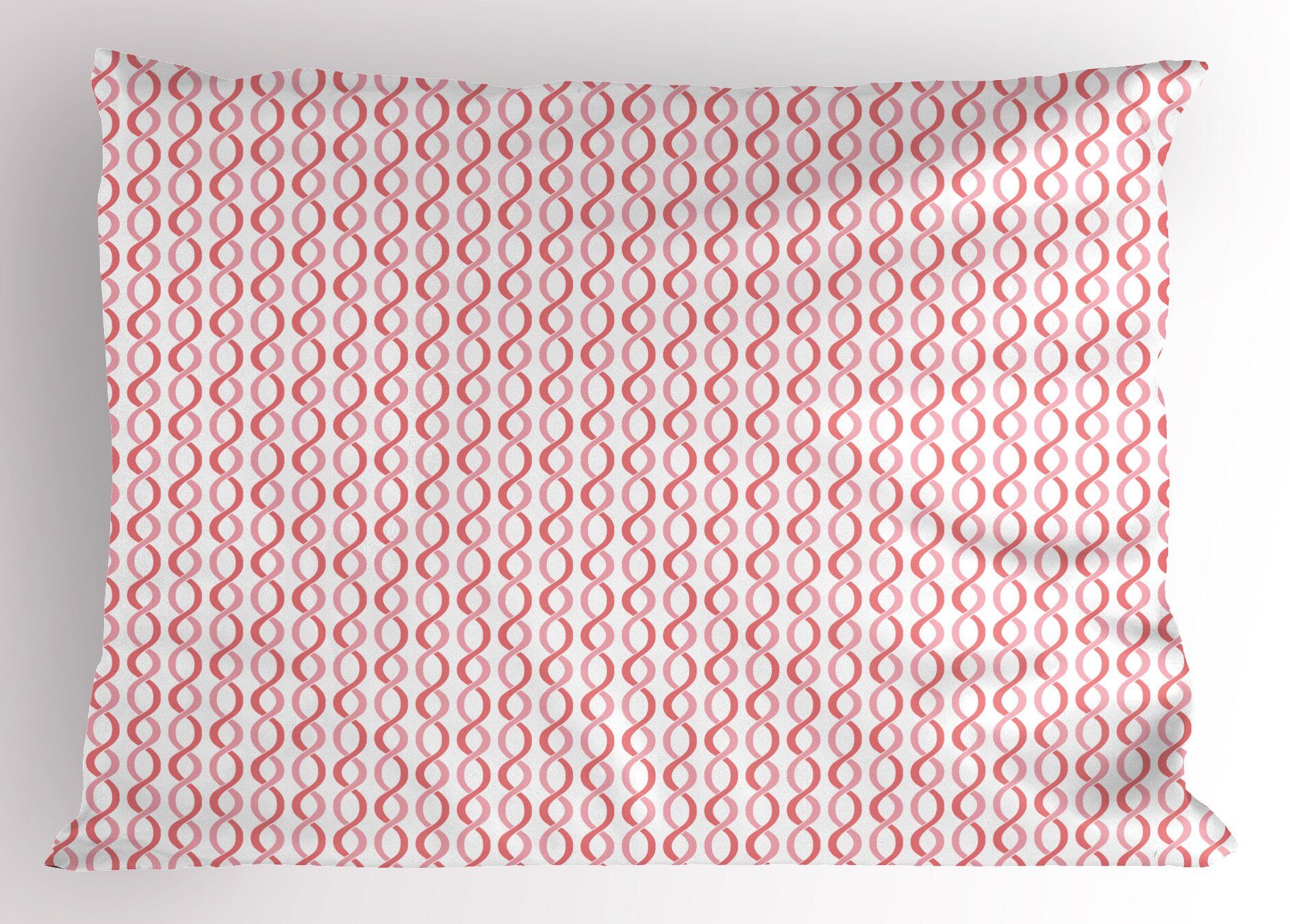 Stück), Abstrakt Abakuhaus King Vertikal-wirbelnde Size Bänder Gedruckter (1 Dekorativer Kissenbezüge Kissenbezug, Standard
