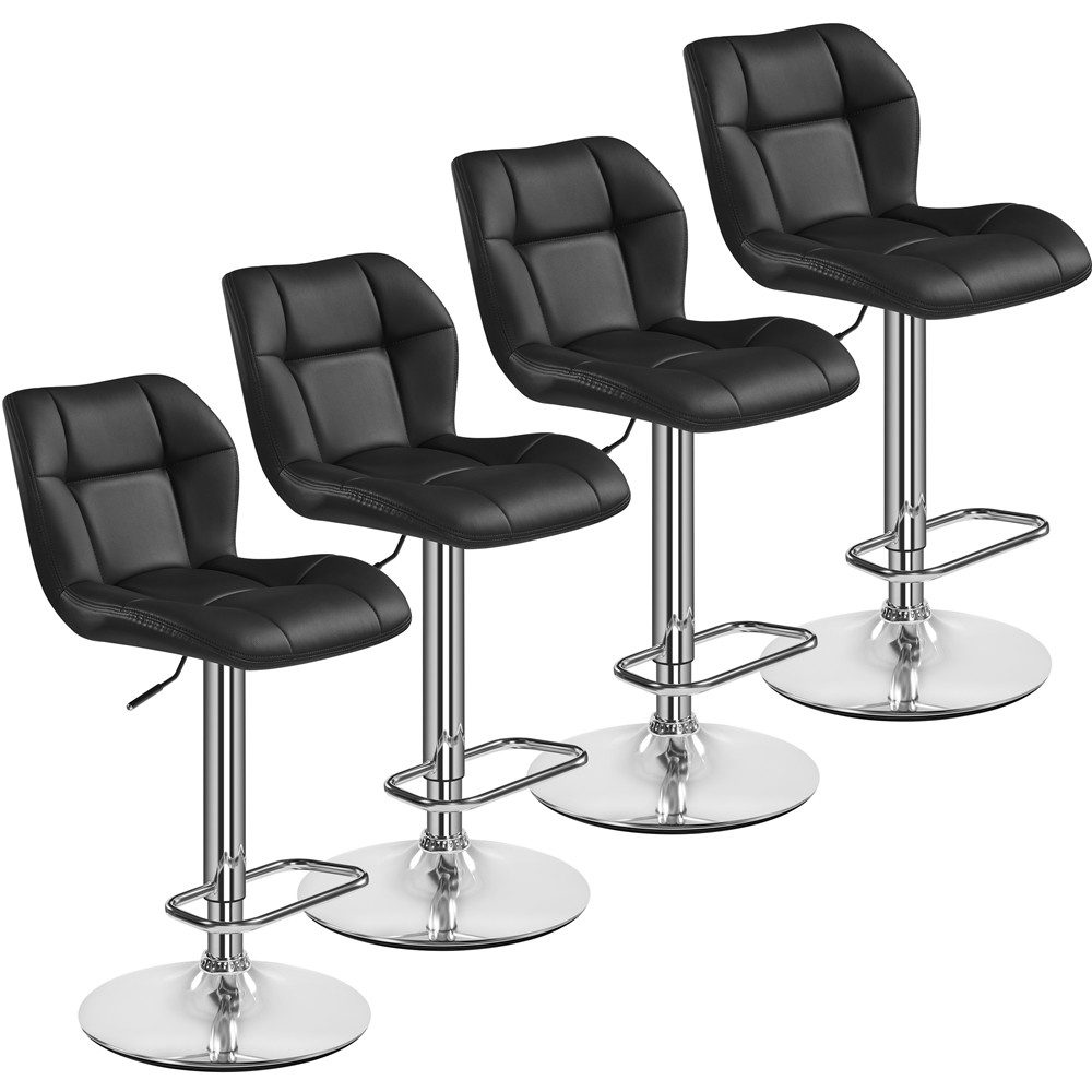Yaheetech Barhocker (4 St), 1/2/4/6er-Set Barstühle Küchenstühle Bistrohock günstig online kaufen