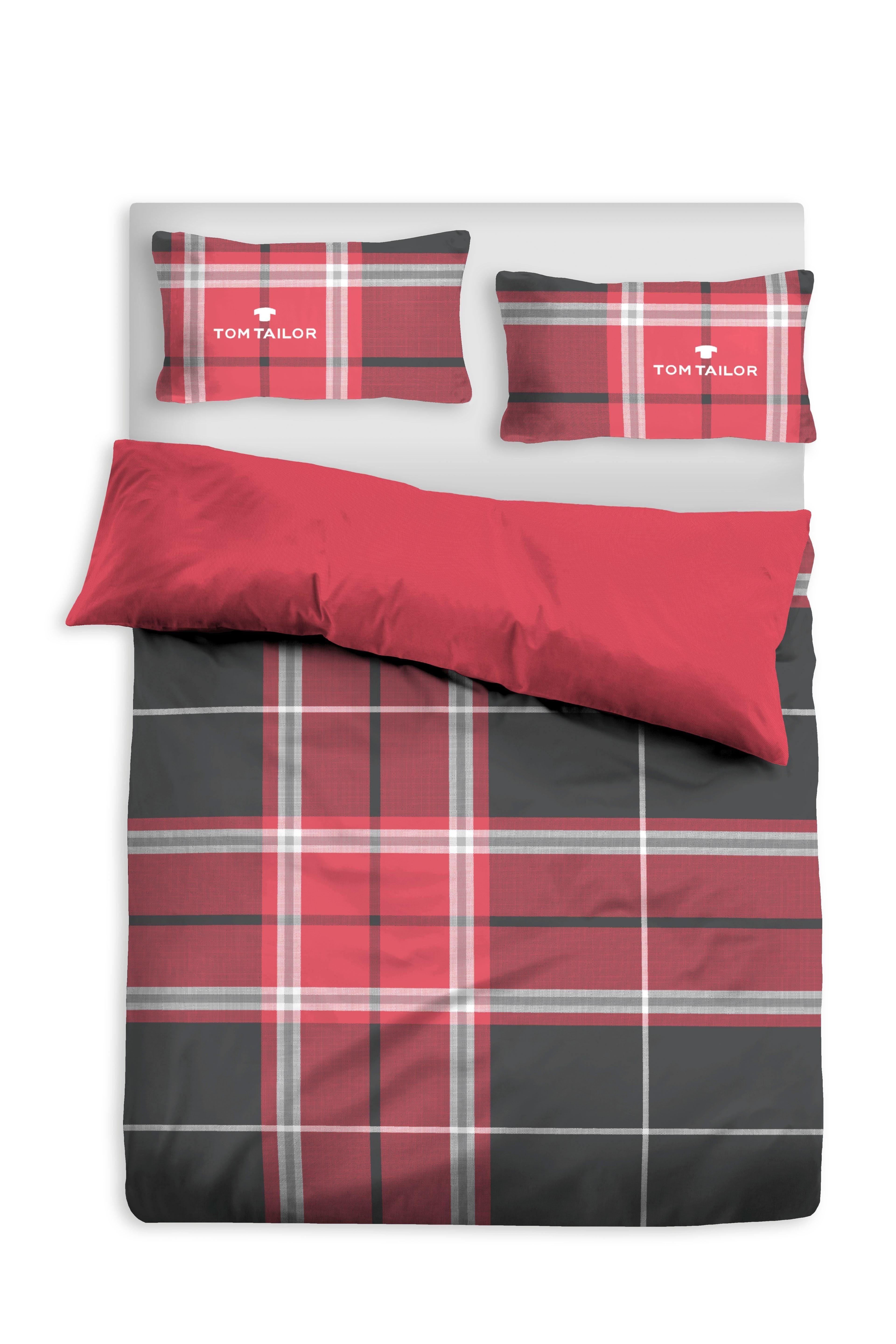 Karierte rote Bettwäsche online kaufen | OTTO