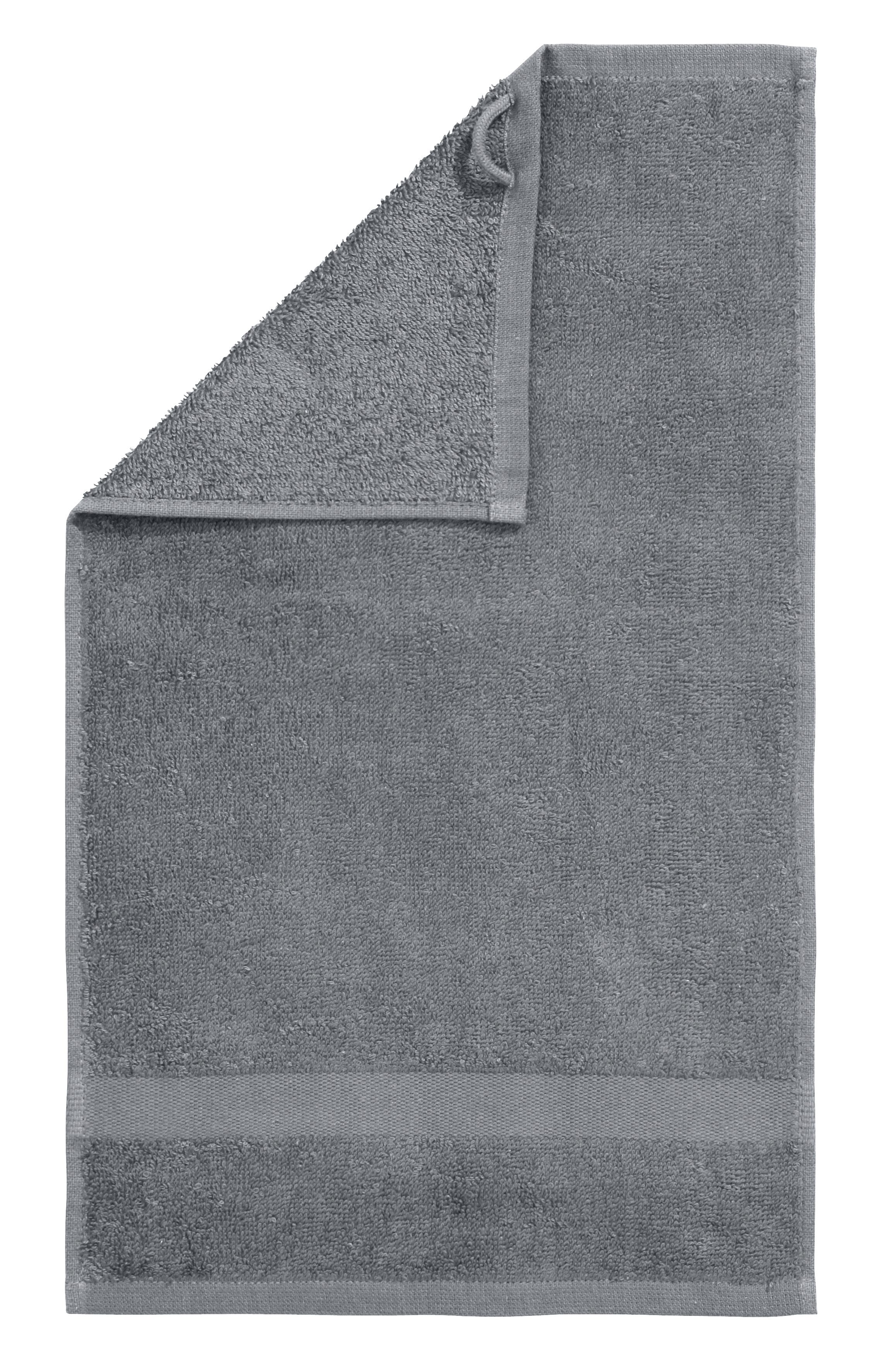 OTTO home Gästehandtücher Vanessa, 8 Gästehandtücher, 30x50cm, in Standard- und Premium-Qualität, Walkfrottee (Set, 8-St), Handtücher mit Bordüre, 100% Baumwolle, einfarbig, weich