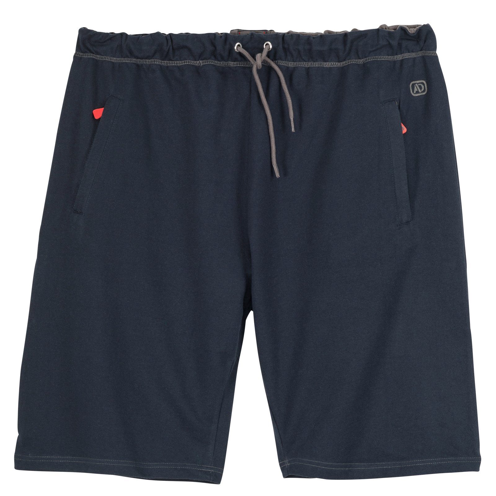 ADAMO Jogg-Bermudas Große Größen Herren Jogginghose kurz Moritz navy Adamo