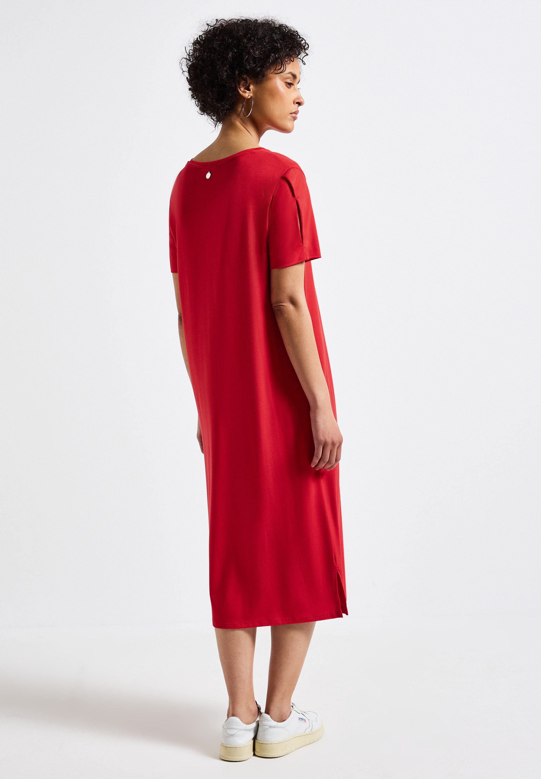 STREET ONE Midikleid mit Rundhalsausschnitt günstig online kaufen