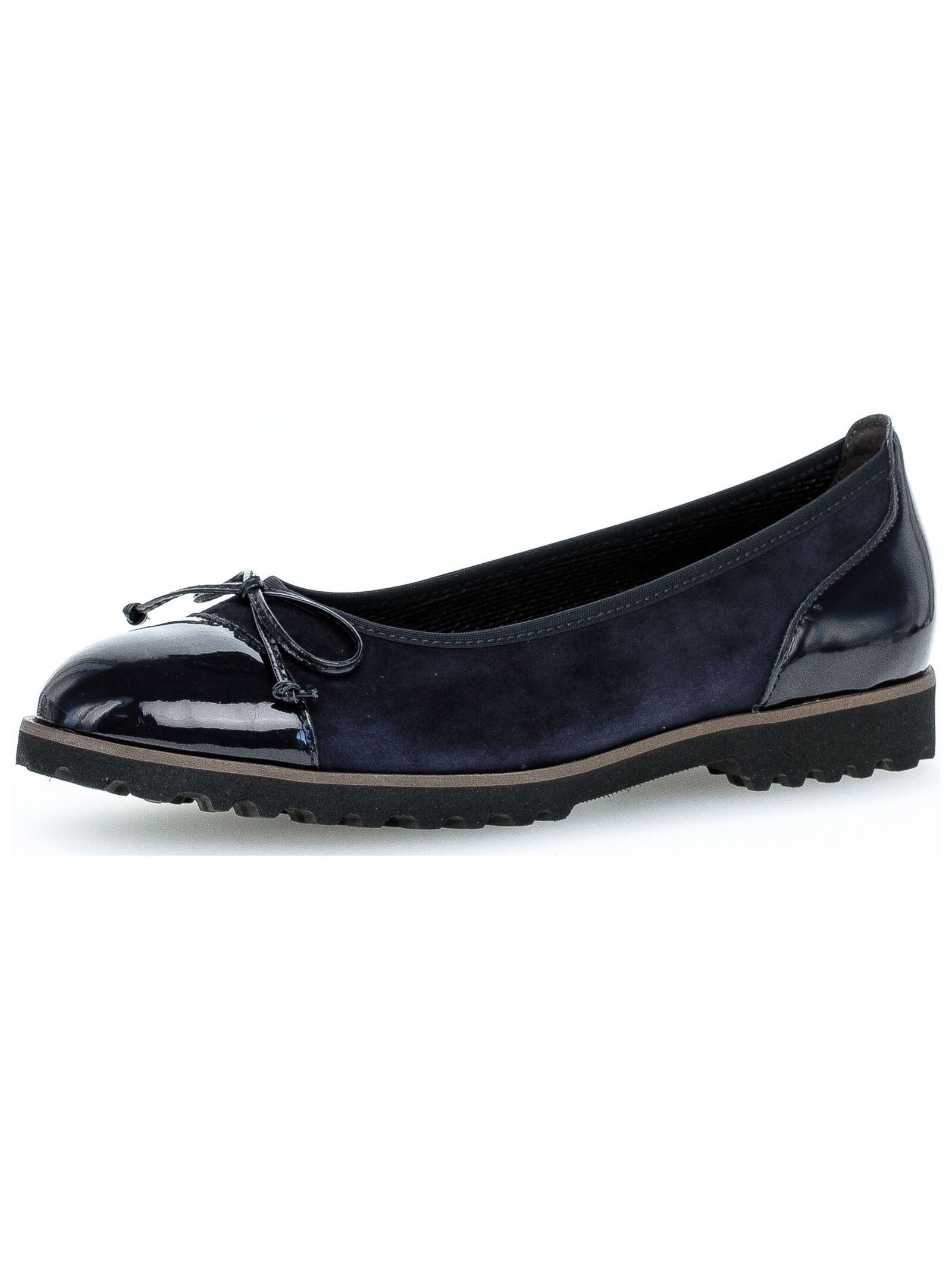 Ballerinas Leder/Textil Ballerina
