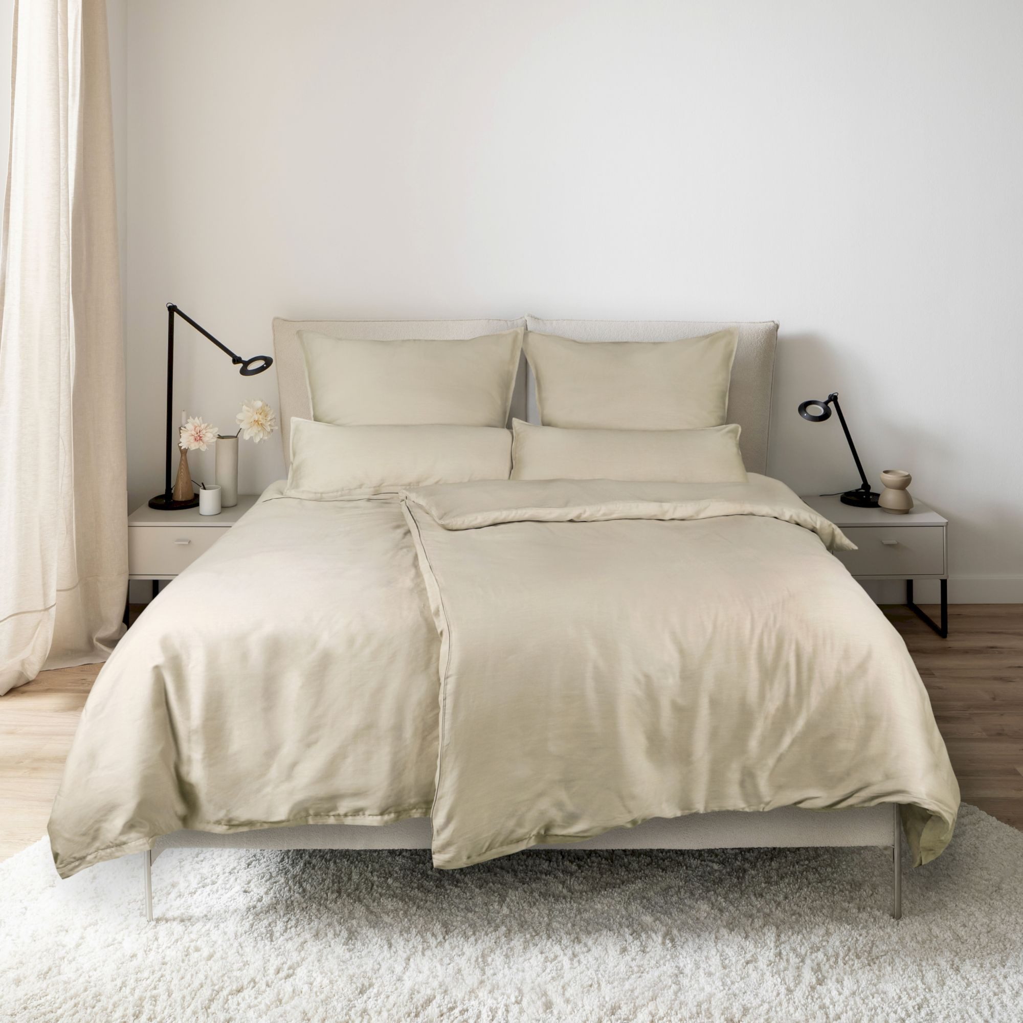 SCHÖNER WOHNEN-Kollektion Bettwäsche PLAIN Satin Bettwäsche, Baumwolle, 1 t günstig online kaufen