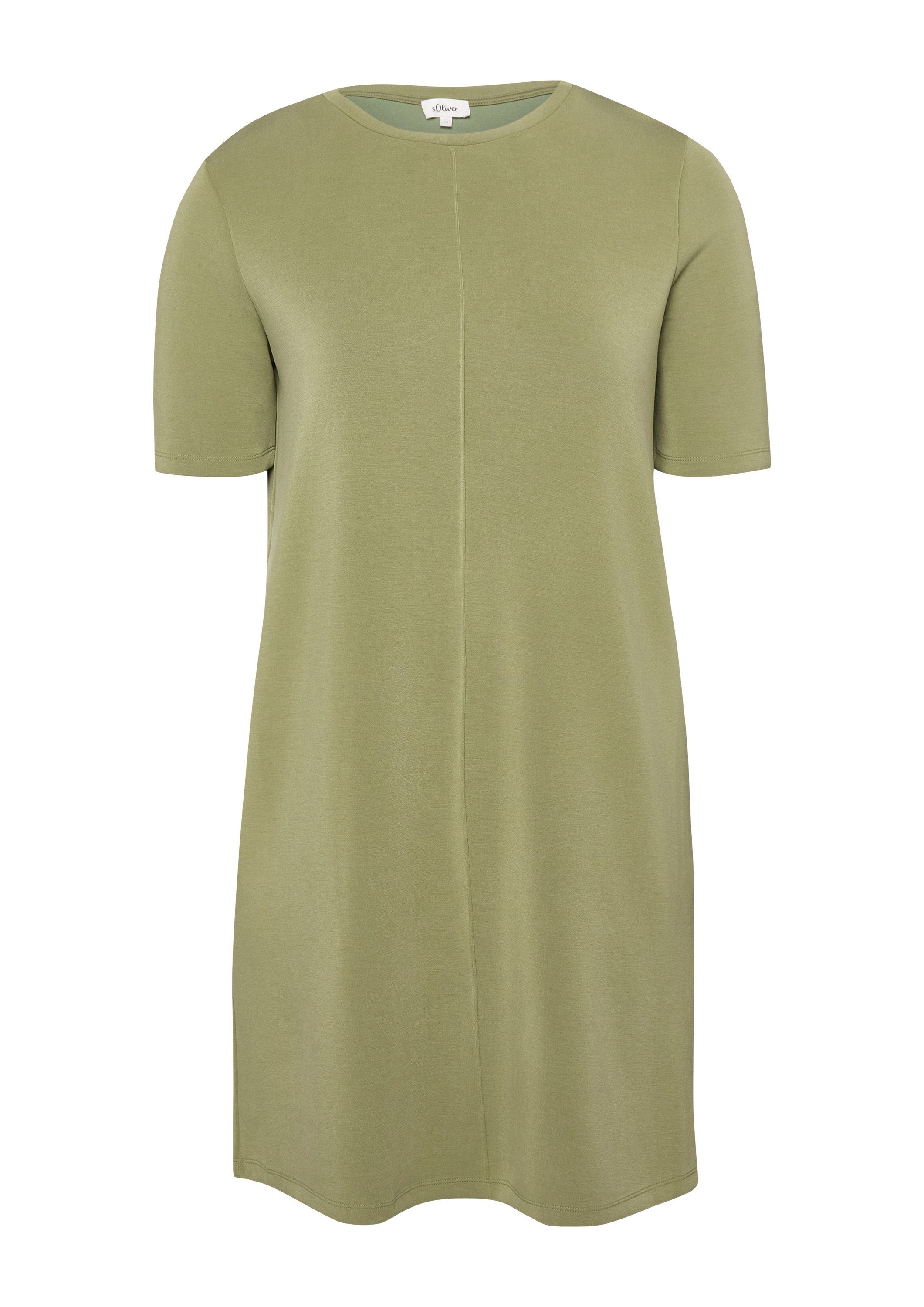 s.Oliver Minikleid Kleid Scuba-Kleid mit Biese günstig online kaufen