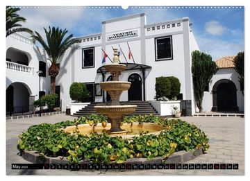 CALVENDO Wandkalender Lanzarote - Canary Islands (Premium-Calendar 2023 DIN A2 Landscape)