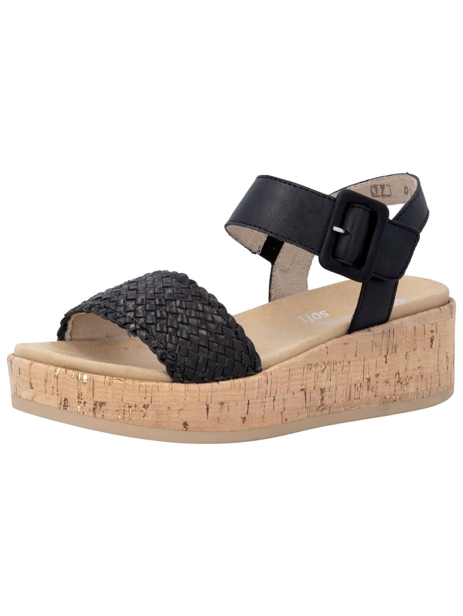 Remonte Sandalen Lederimitat Keilsandalette
