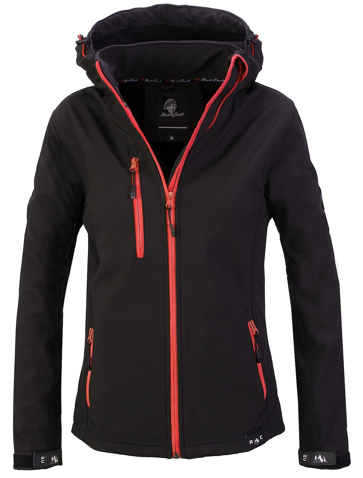 Rock Creek Softshelljacke Damen Softshelljacke Wanderjacke günstig online kaufen