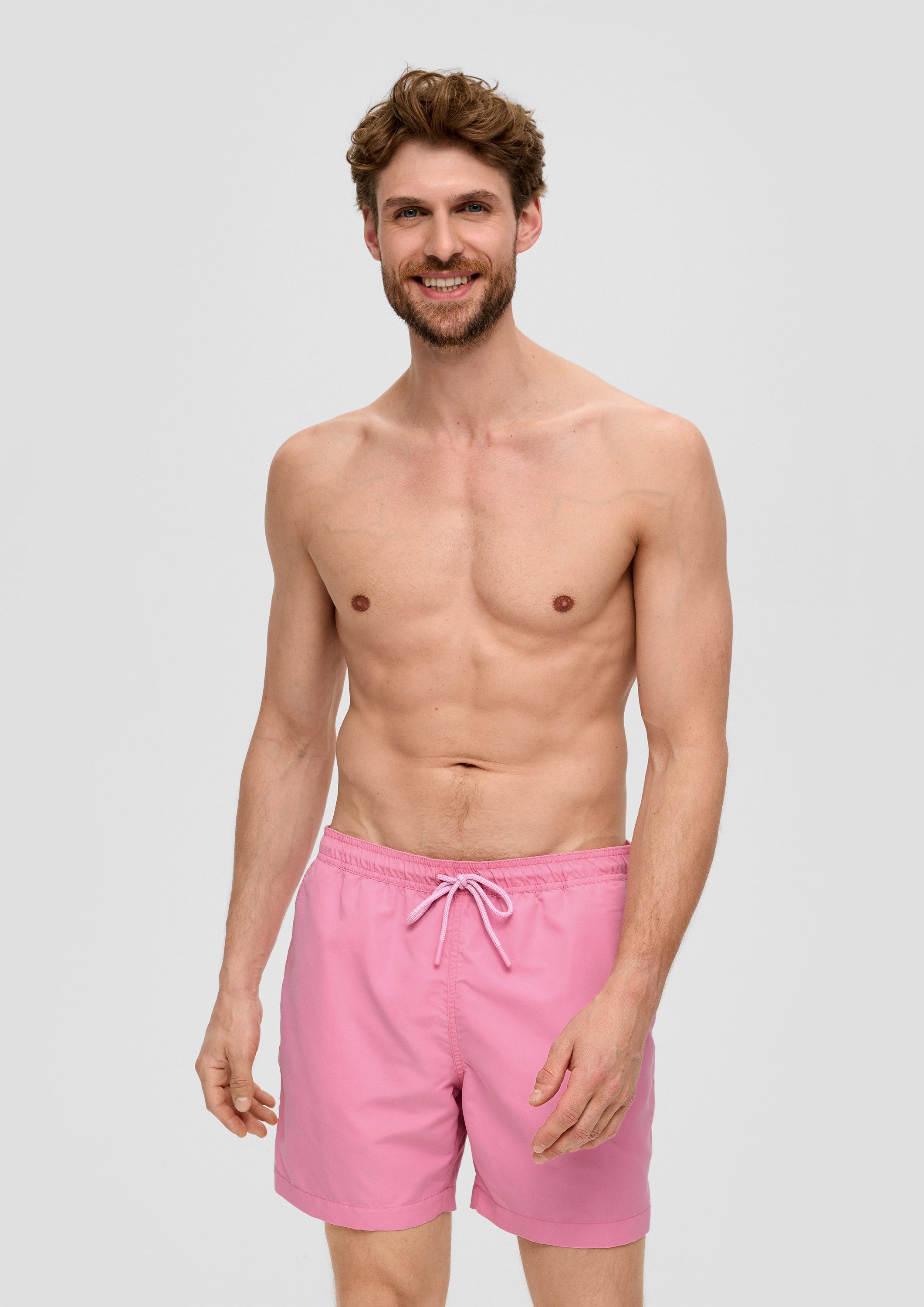 s.Oliver Badehose Badehose Badeshorts mit Eingrifftaschen