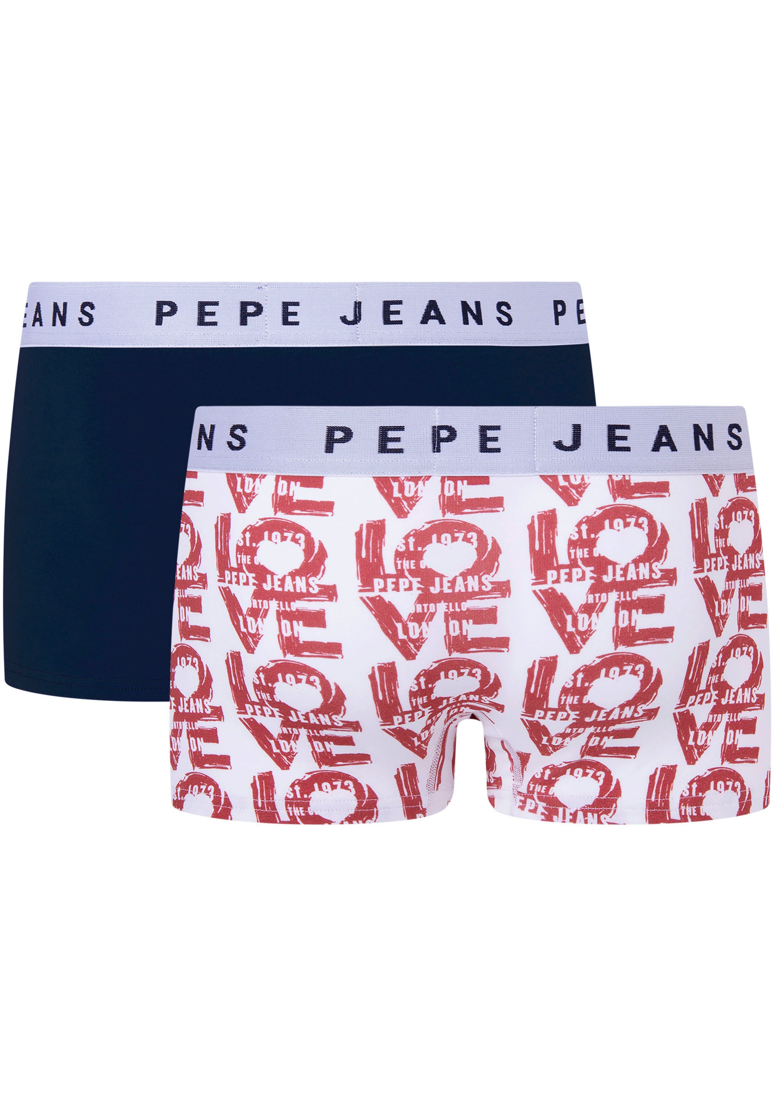 (Set, Boxer Pepe PRINT 2-St) LOVE Jeans