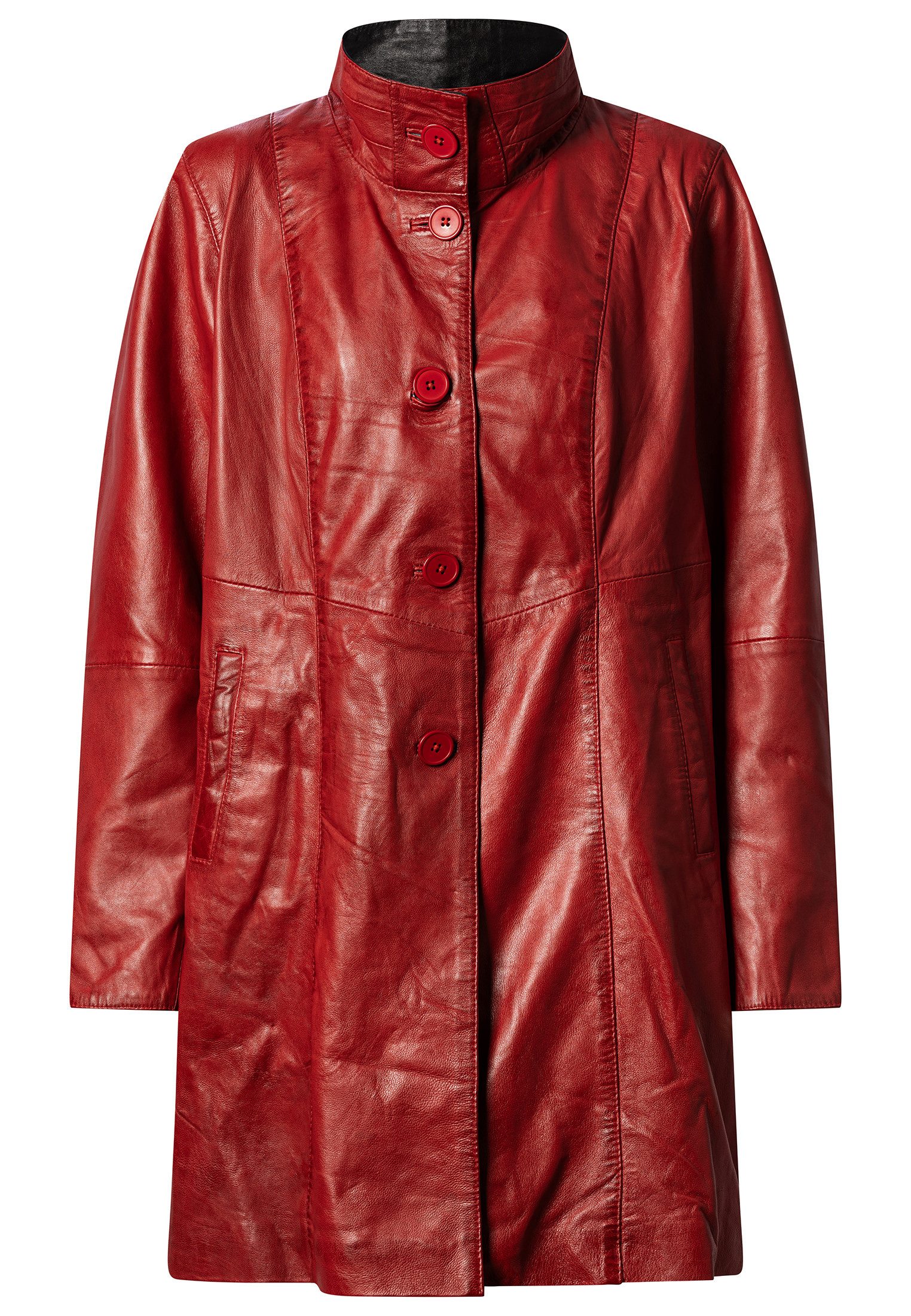 CBL Lederjacke MQ-44800 mit stehkragen günstig online kaufen