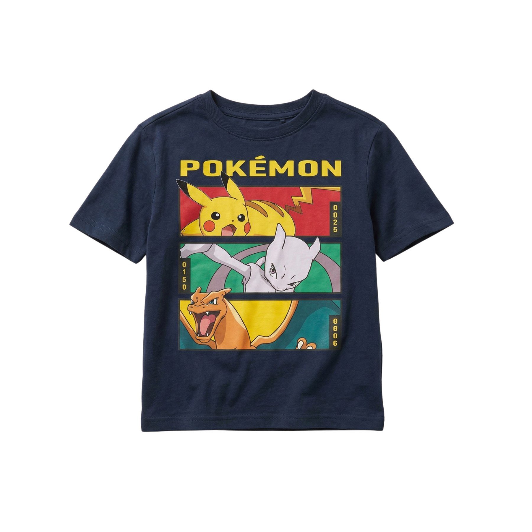 POKÉMON T-Shirt Kinder Shirt Baumwolle T Shirt für Jungen und Mädchen