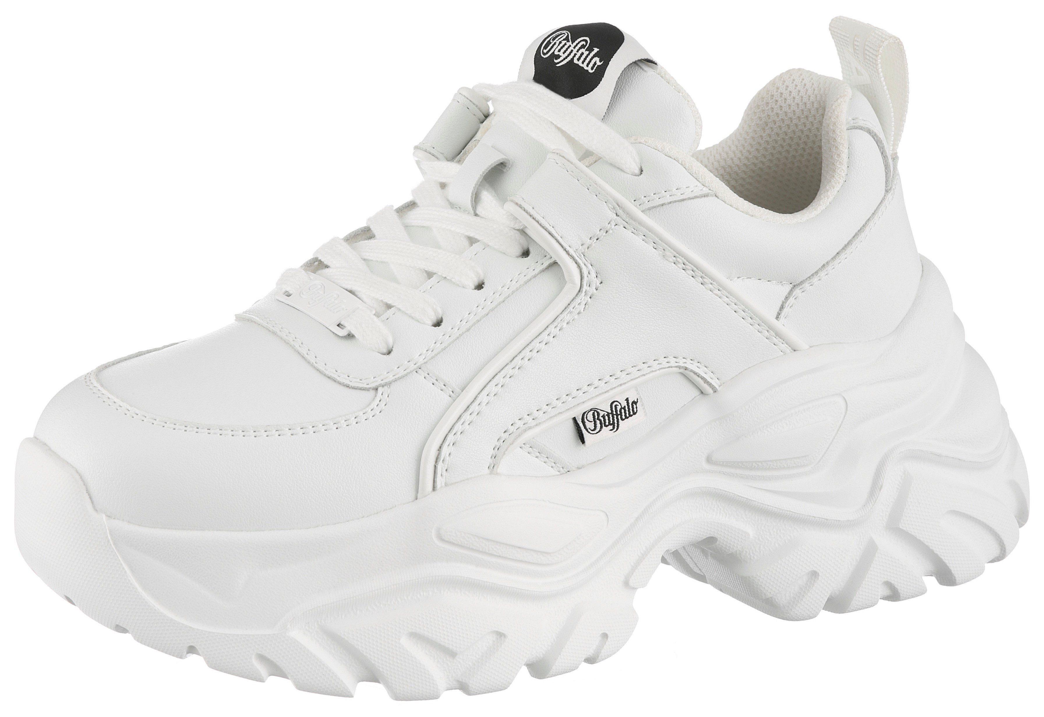 Buffalo Galactica Plateausneaker Schnürschuh, Halbschuh, Sneaker mit chunky-Laufsohle