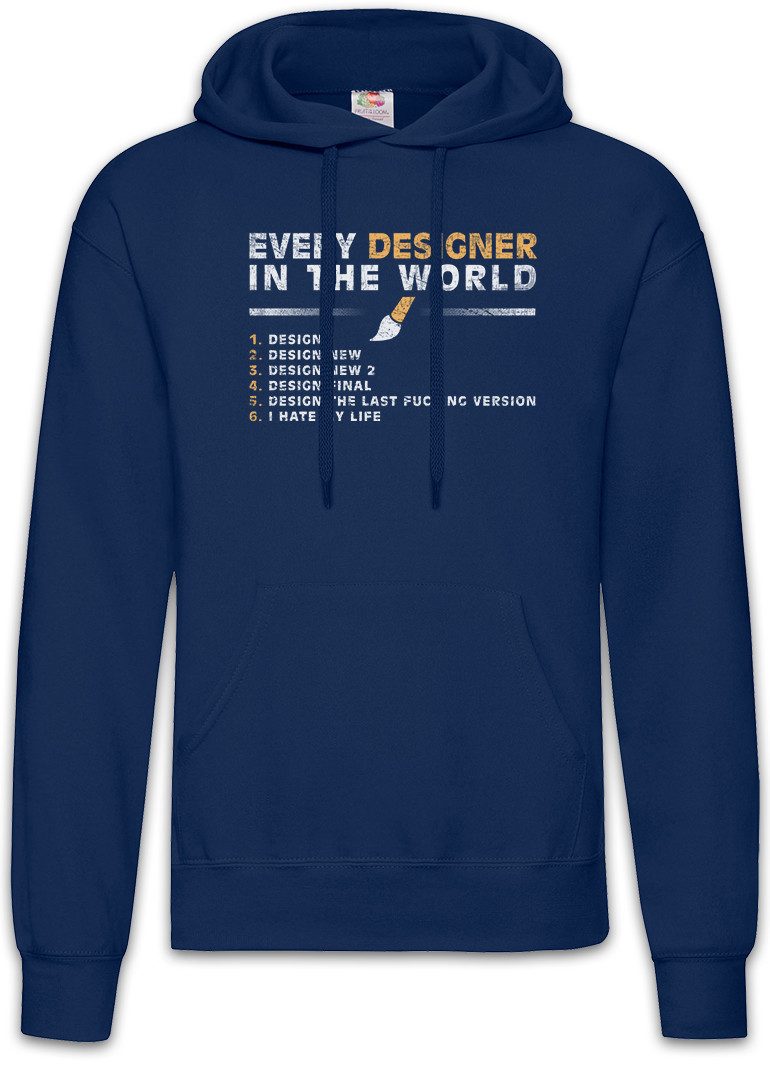 Hoodie Every Designer In The World Herren Hoodie Art Design Artist Grafiker