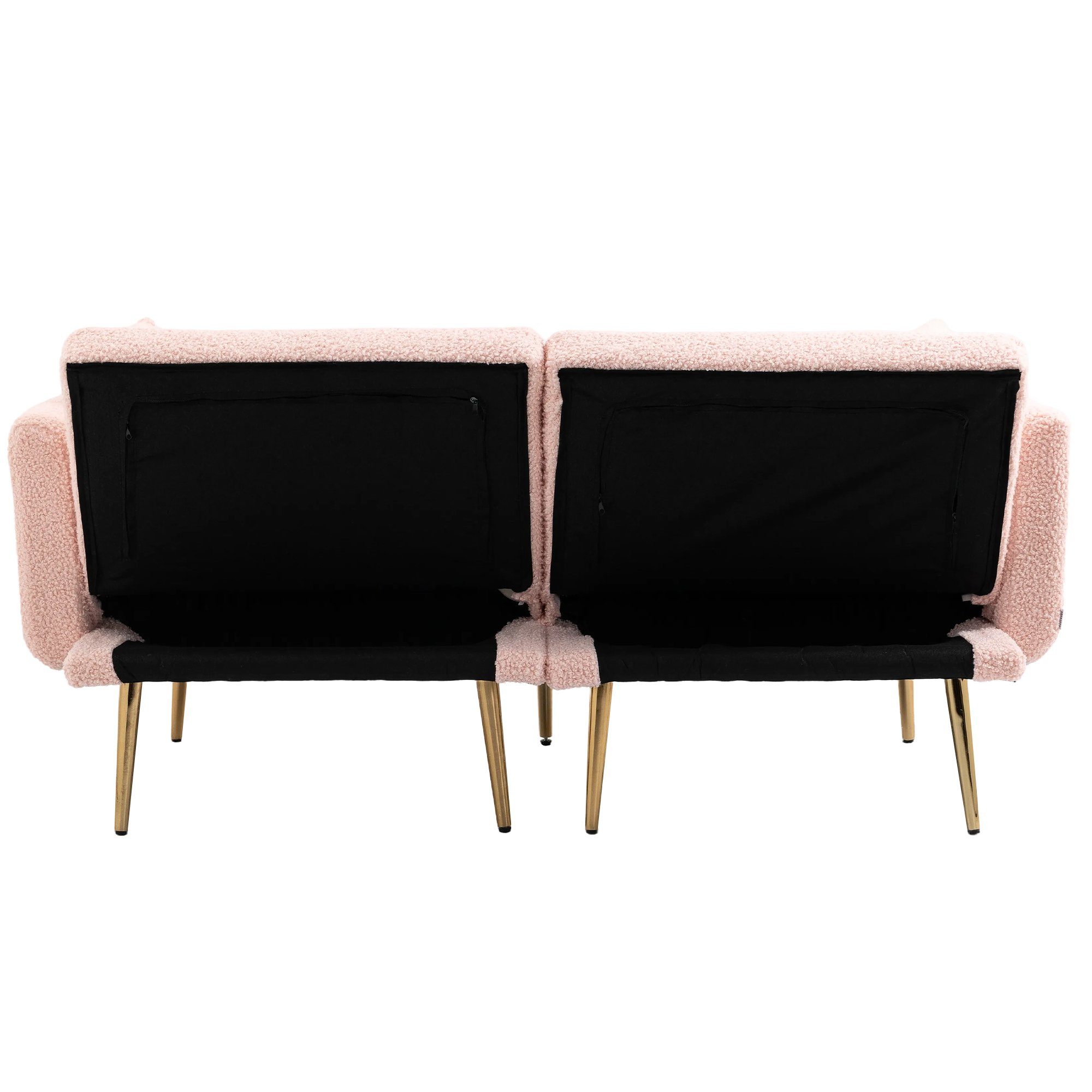 Sofa Rosa 4-Metallfüßen mit Ulife