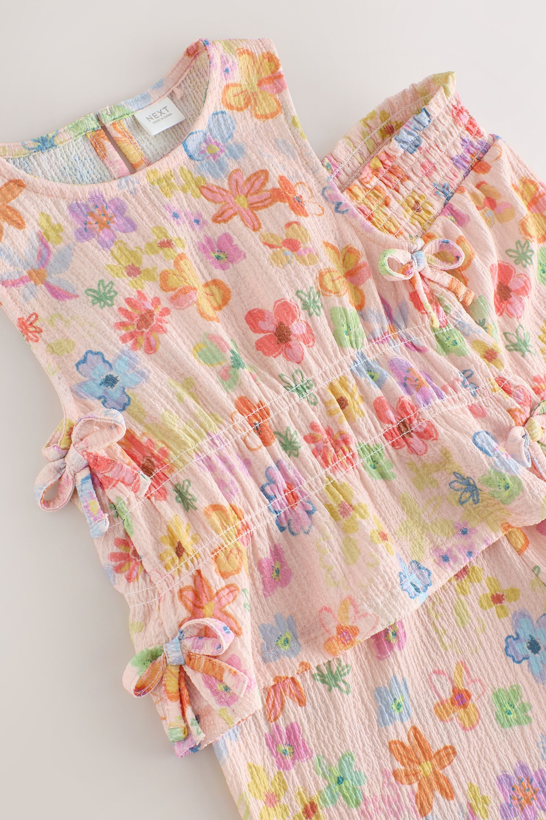 Next Top & Hose Oberteil und Hose mit weitem Bein im Set (2-tlg)