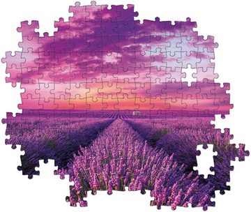 Clementoni® Puzzle High Quality Collection, Lavendel-Feld, 1000 Puzzleteile, Made in Europe, FSC® - schützt Wald - weltweit