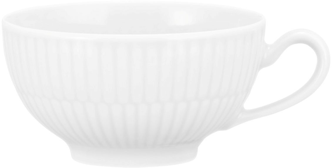 Seltmann Weiden Teeservice Geschirr-Set, 18 Teile, Amina, groß (18-tlg), 6 Personen, Porzellan, Tassen, Untertassen, Teller, Made in Germany, 18 Teile, für 6 Personen