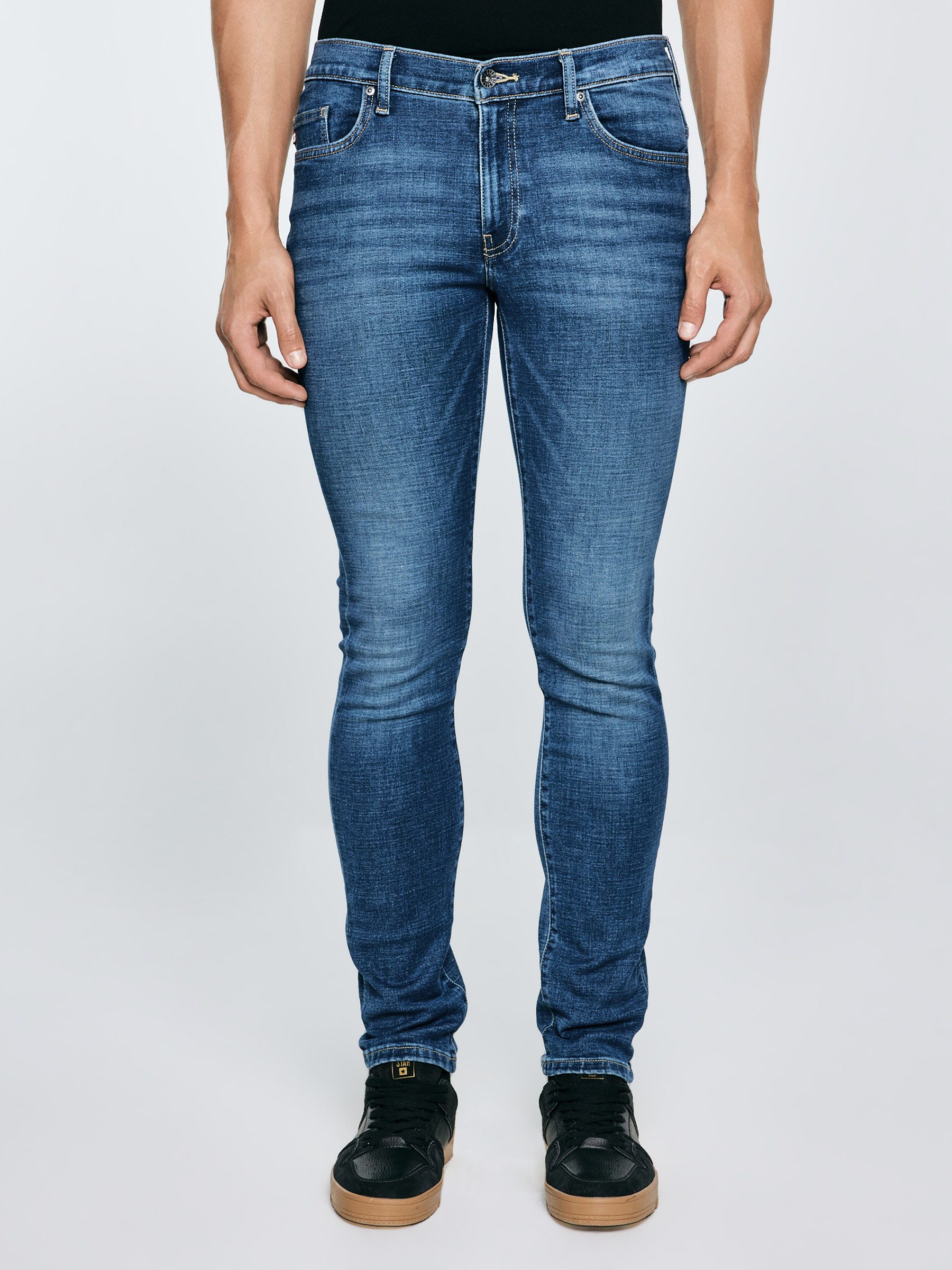 BIG STAR Skinny-fit-Jeans JEFFRAY niedrige Leibhöhe günstig online kaufen