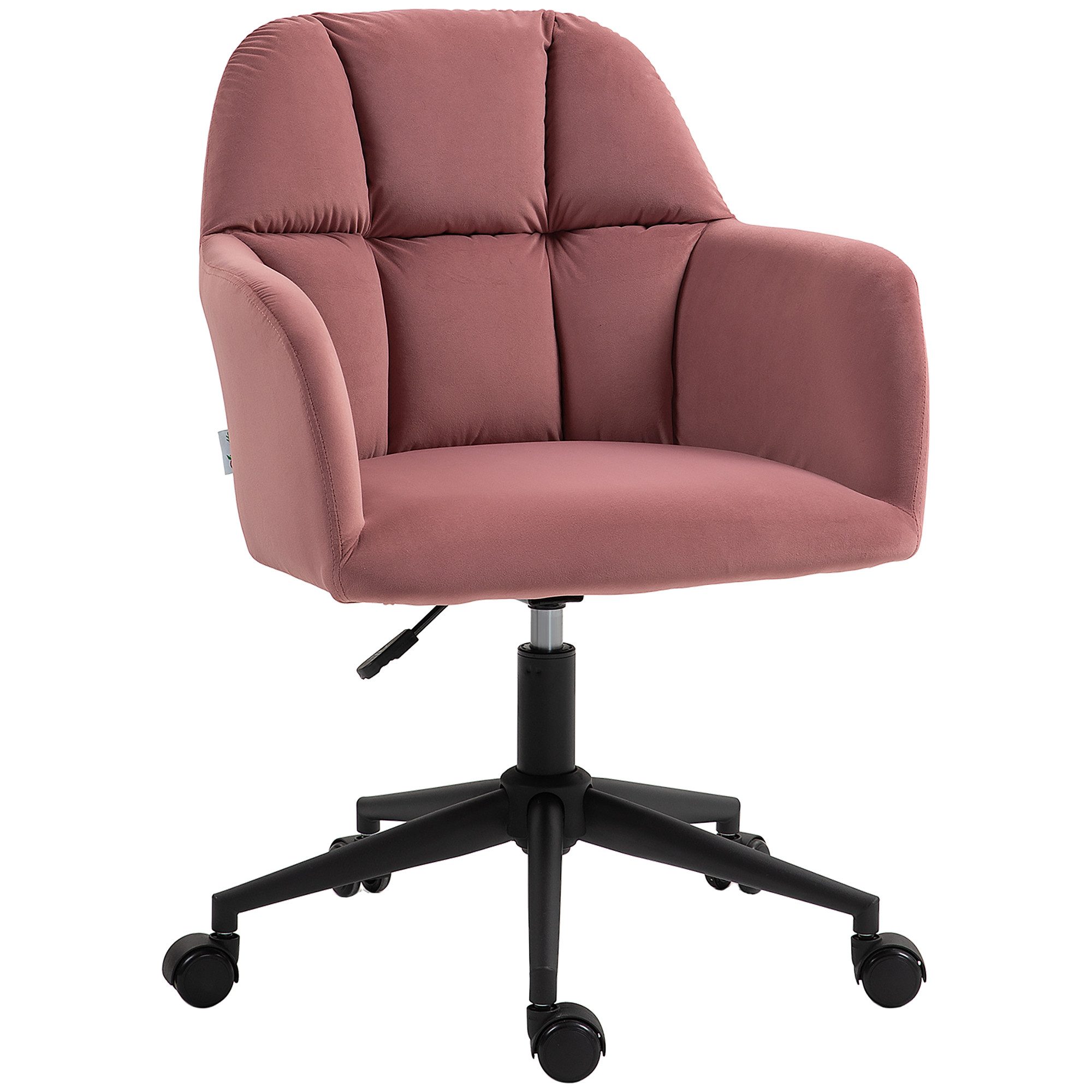 Vinsetto Bürostuhl mit Rollen, Ergonomischer Drehstuhl günstig online kaufen