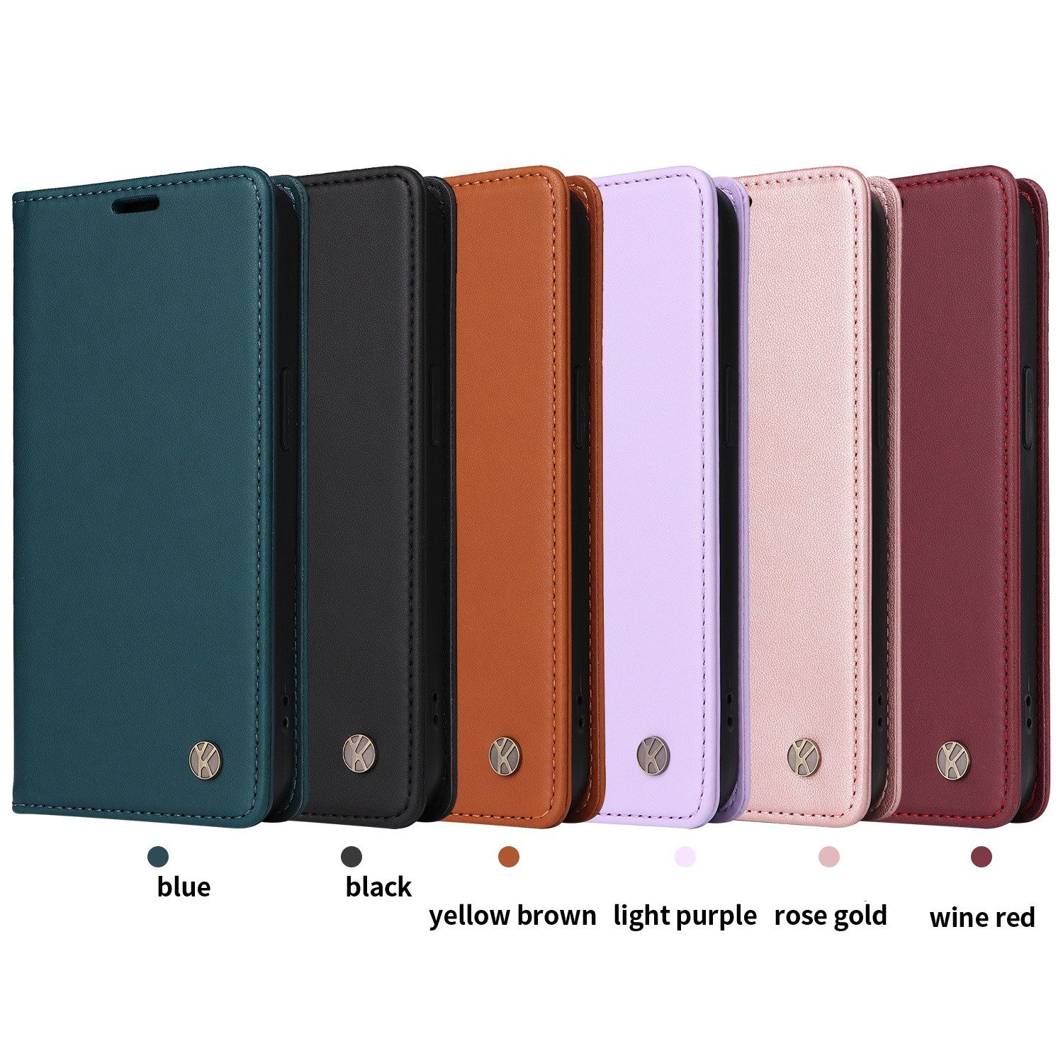 trends for living Handyhülle Handy Hülle Case Cover für iPhone Modelle Leder Magnet Schutzhülle