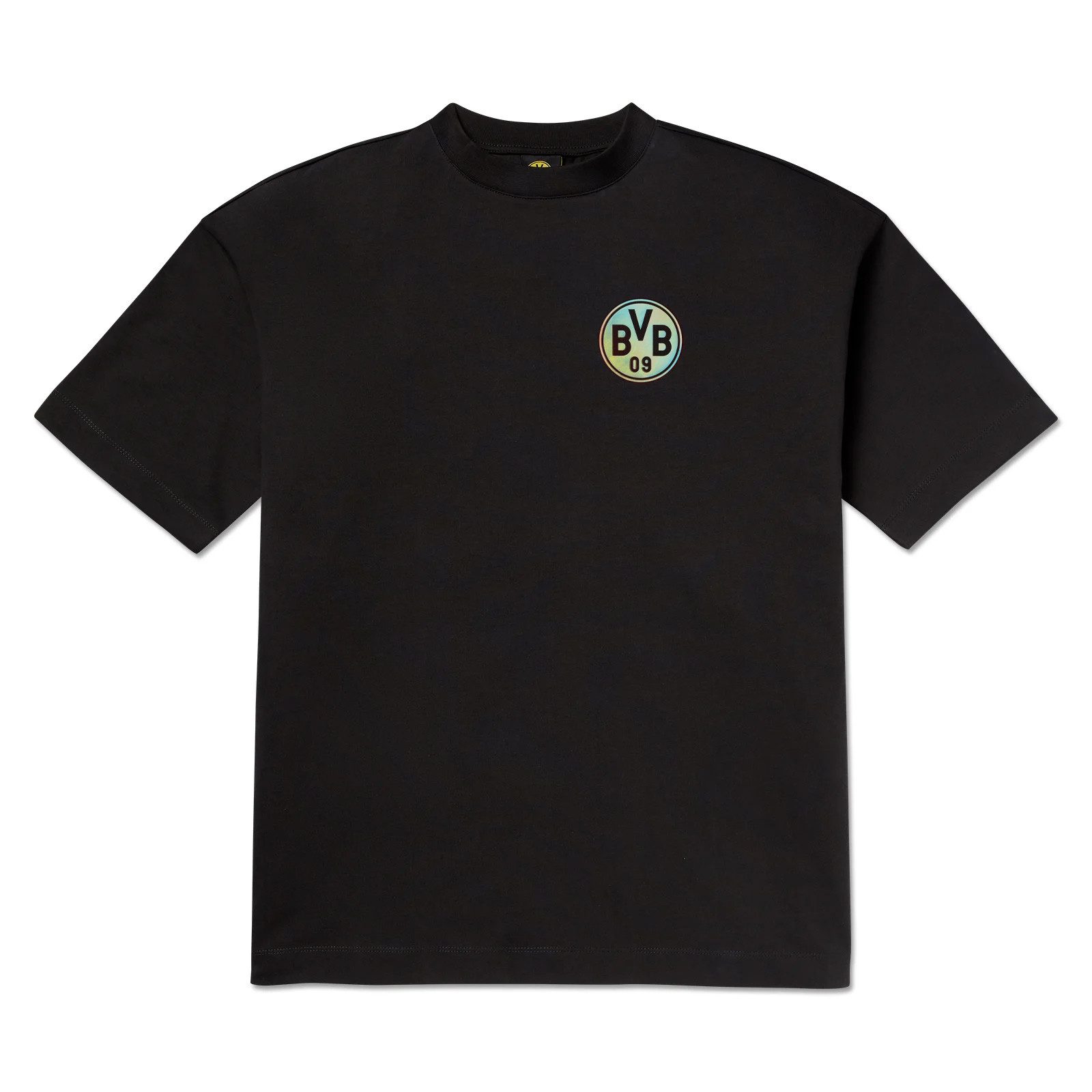 BVB T-Shirt BVB Rainbow T-Shirt Logo schwarz (1-tlg)