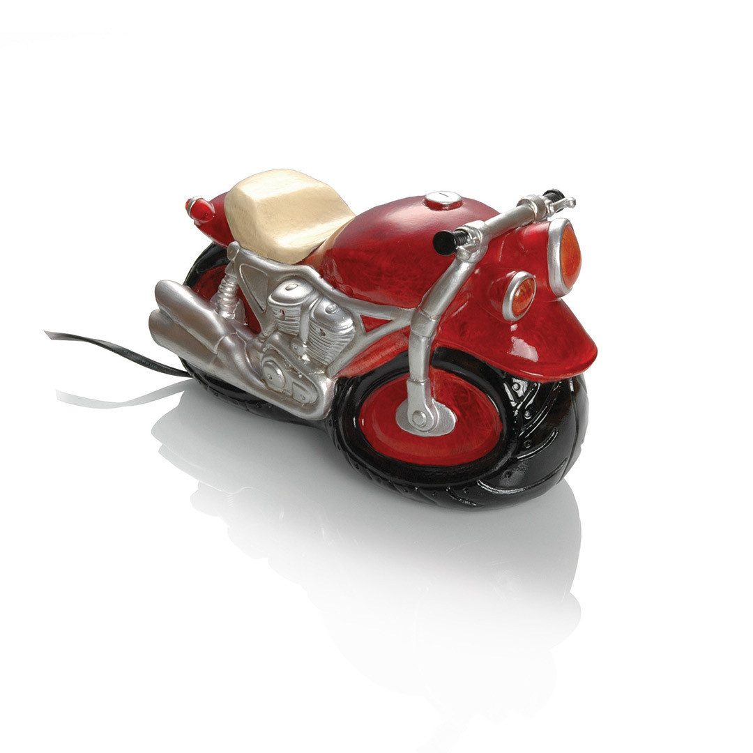 Booster Tisch-Tageslichtlampe Cast Stone Table Lamp Motorbike Motorrad Tischleuchte