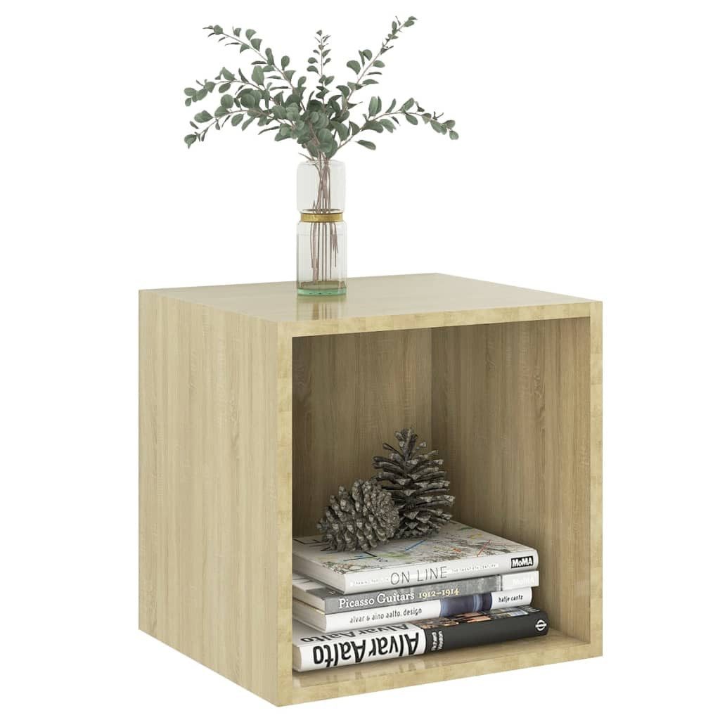 vidaXL Regal Wandschrank Sonoma-Eiche 37x37x37 cm günstig online kaufen