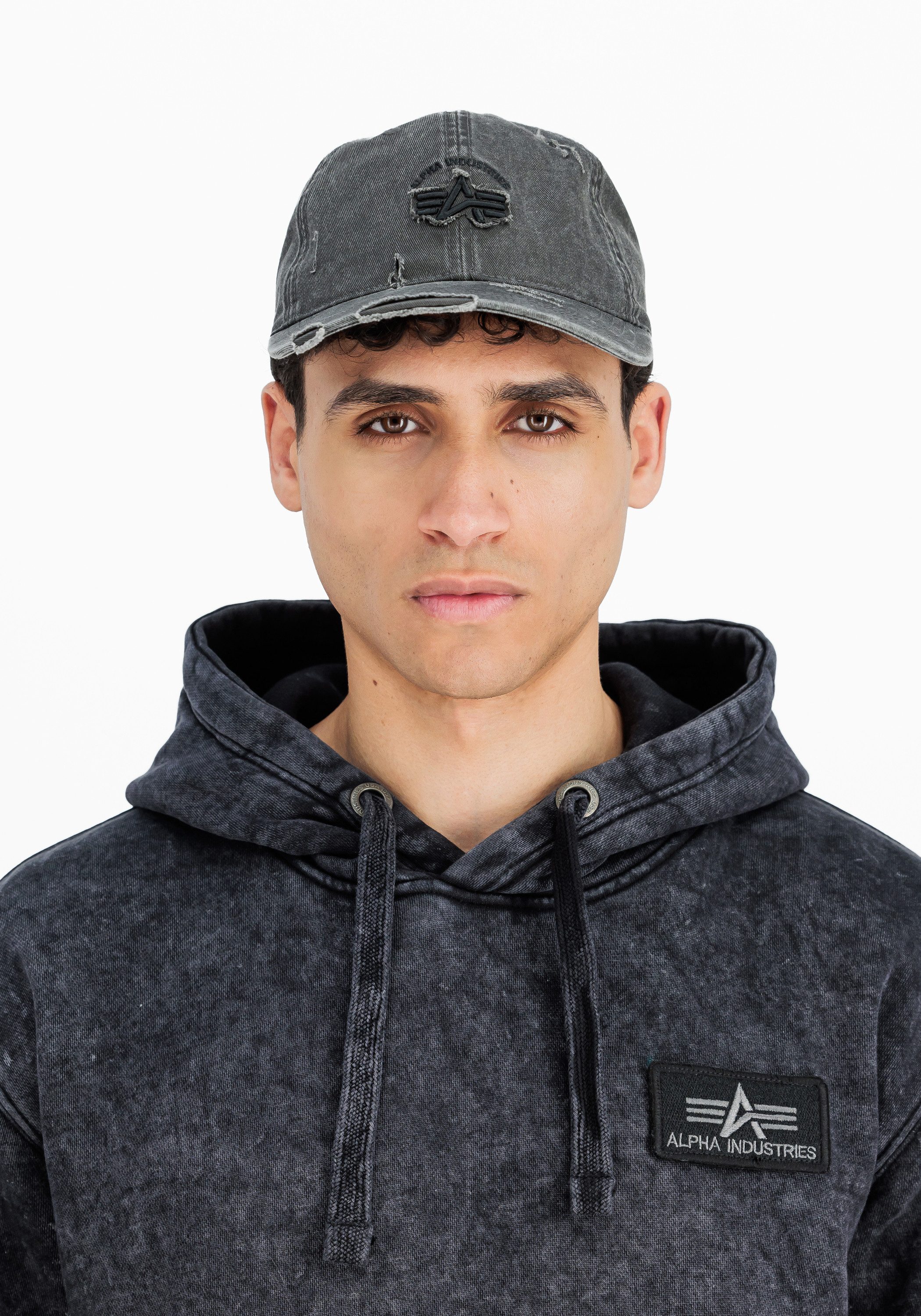Alpha Industries Trucker Cap Acid Logo Cap
