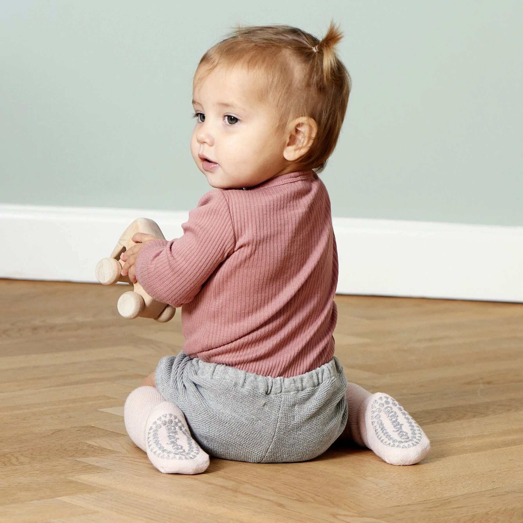 GoBabyGo ABS-Socken Kinder Stoppersocken - Rutschfeste Socken mit antirutsch Gummi Noppen