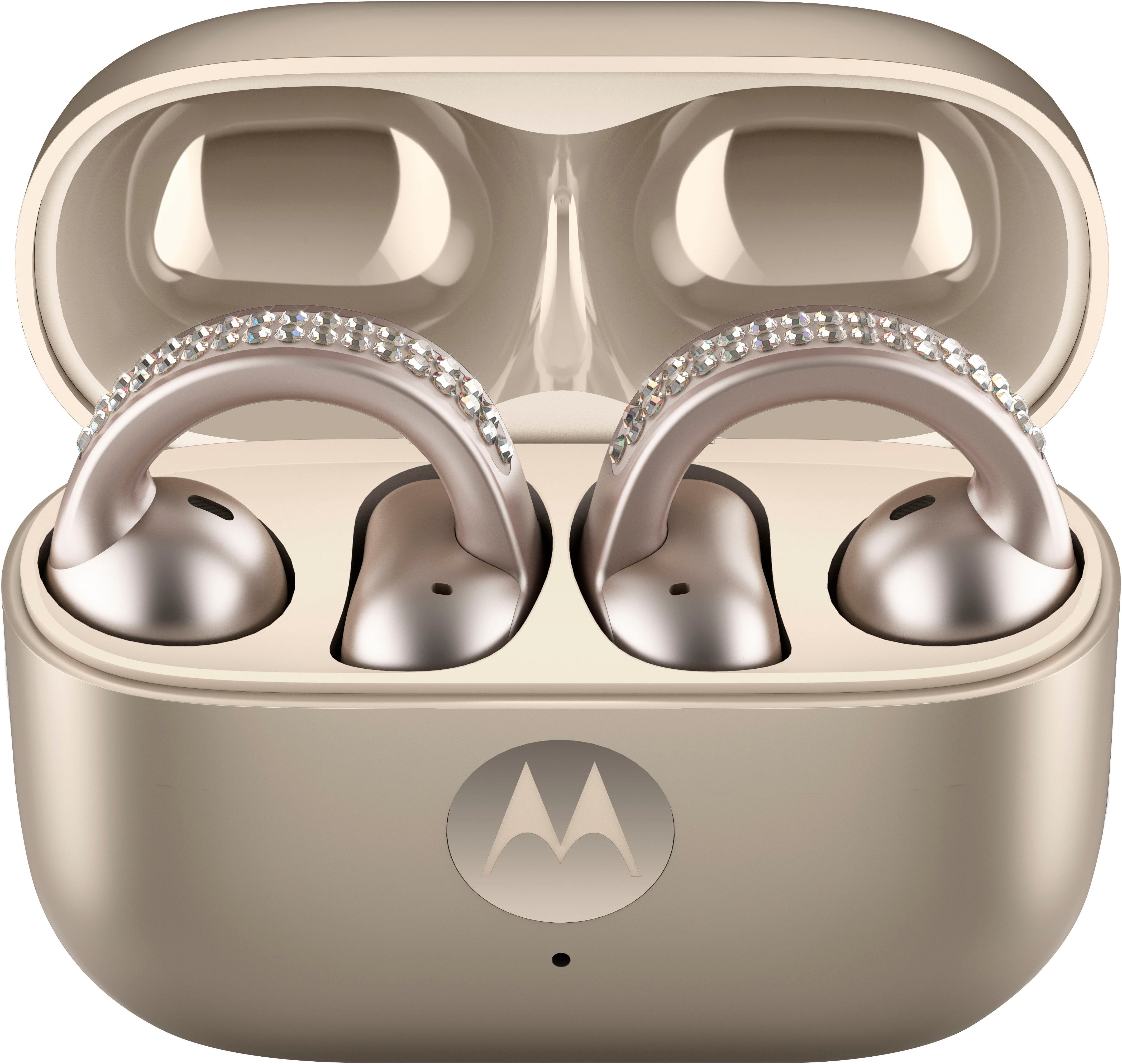 Motorola moto buds loop On-Ear-Kopfhörer (Active Noise Cancelling (ANC), Adaptive Noise-Cancelling, Hi-Res, Transparenzmodus, Bluetooth)