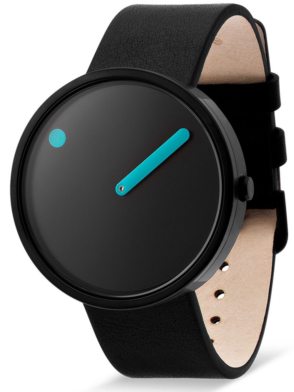 PICTO Quarzuhr Picto 43350-4120B Unisex Black 40mm 5ATM Picto 43350-4120B Unisex Black 40mm 5ATM