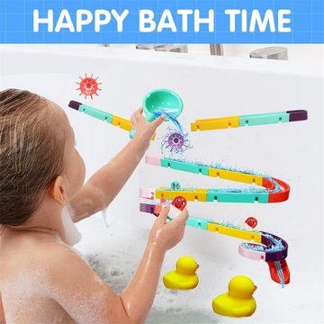 autolock Badespielzeug Badespielzeug, Badespielzeug Kinder, DIY Murmelbahn Badespielzeug