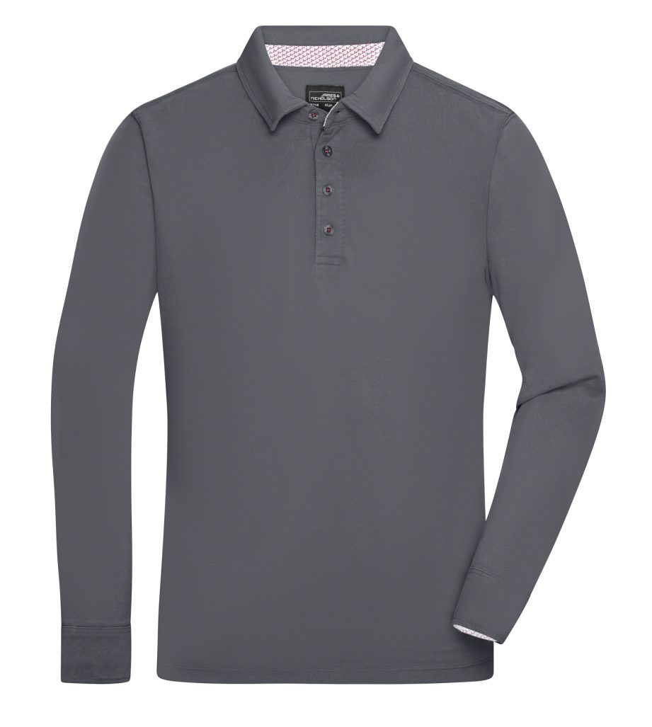 James & Nicholson Langarm-Poloshirt Doppelpack Sportliches Herren Langarm P günstig online kaufen