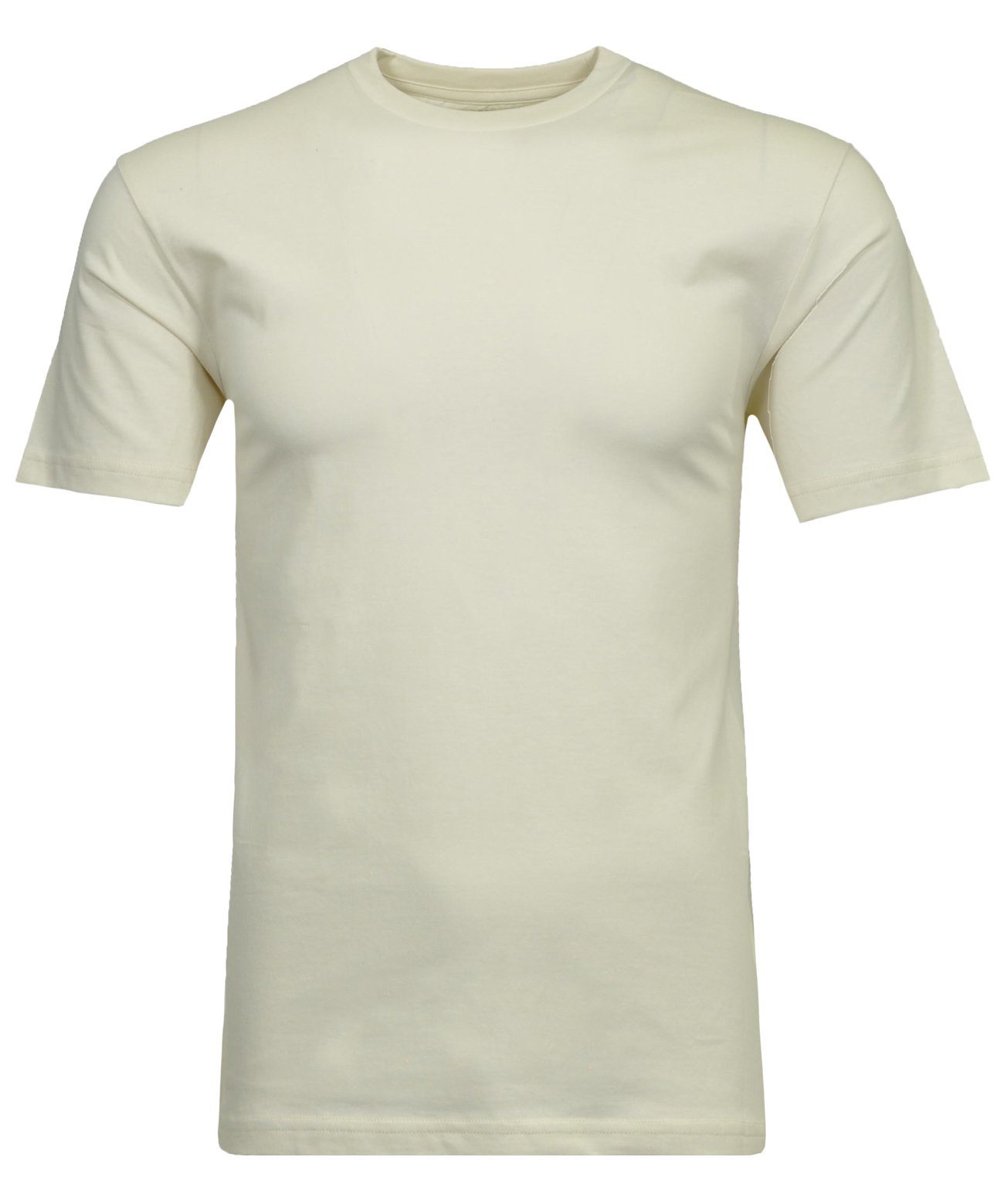 RAGMAN Longshirt Ecru-004 | T-Shirts