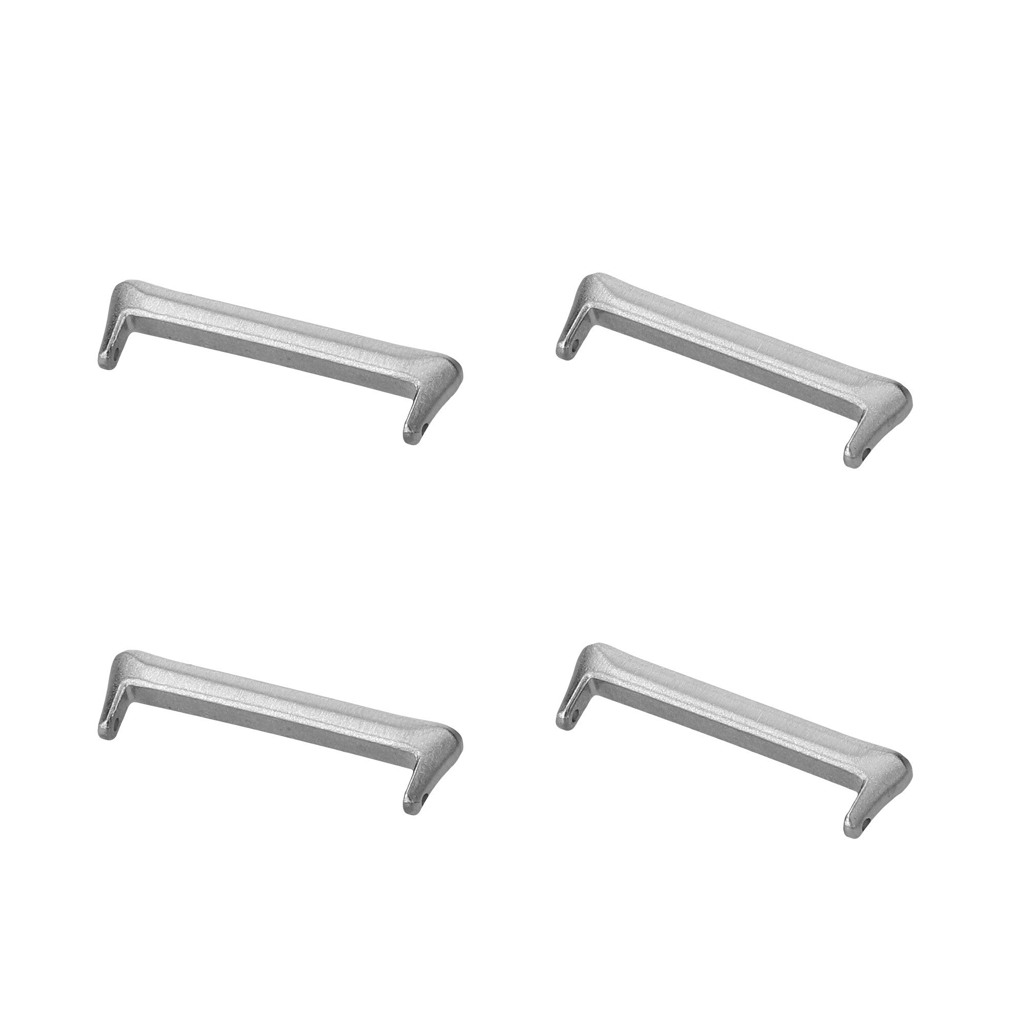 4x 22mm Metall Adapter für Xiaomi Mi Band 8 Pro Smartwatch