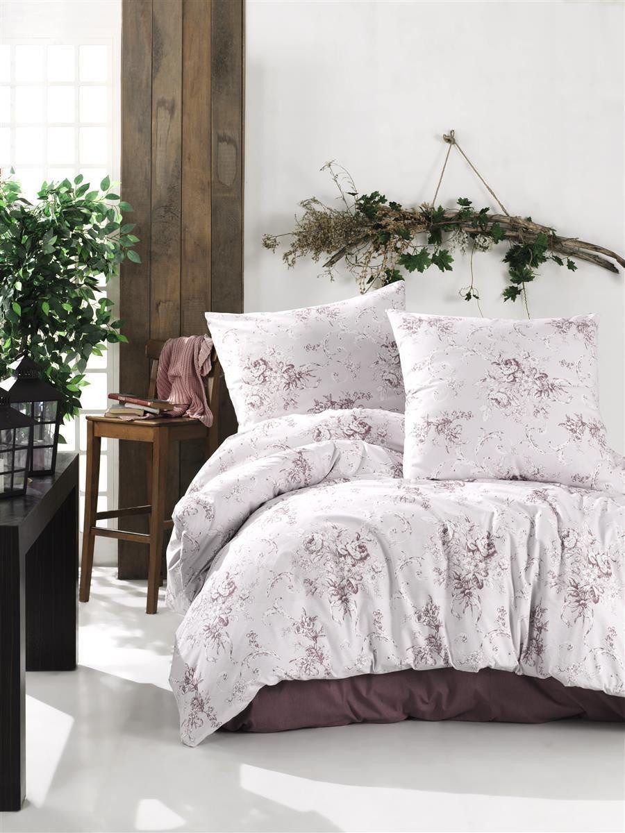 yadetextil Bettwäsche Bettwäsche 155x220 cm. 2 teilig set, Este V2, Renforce, 2 teilig, V2