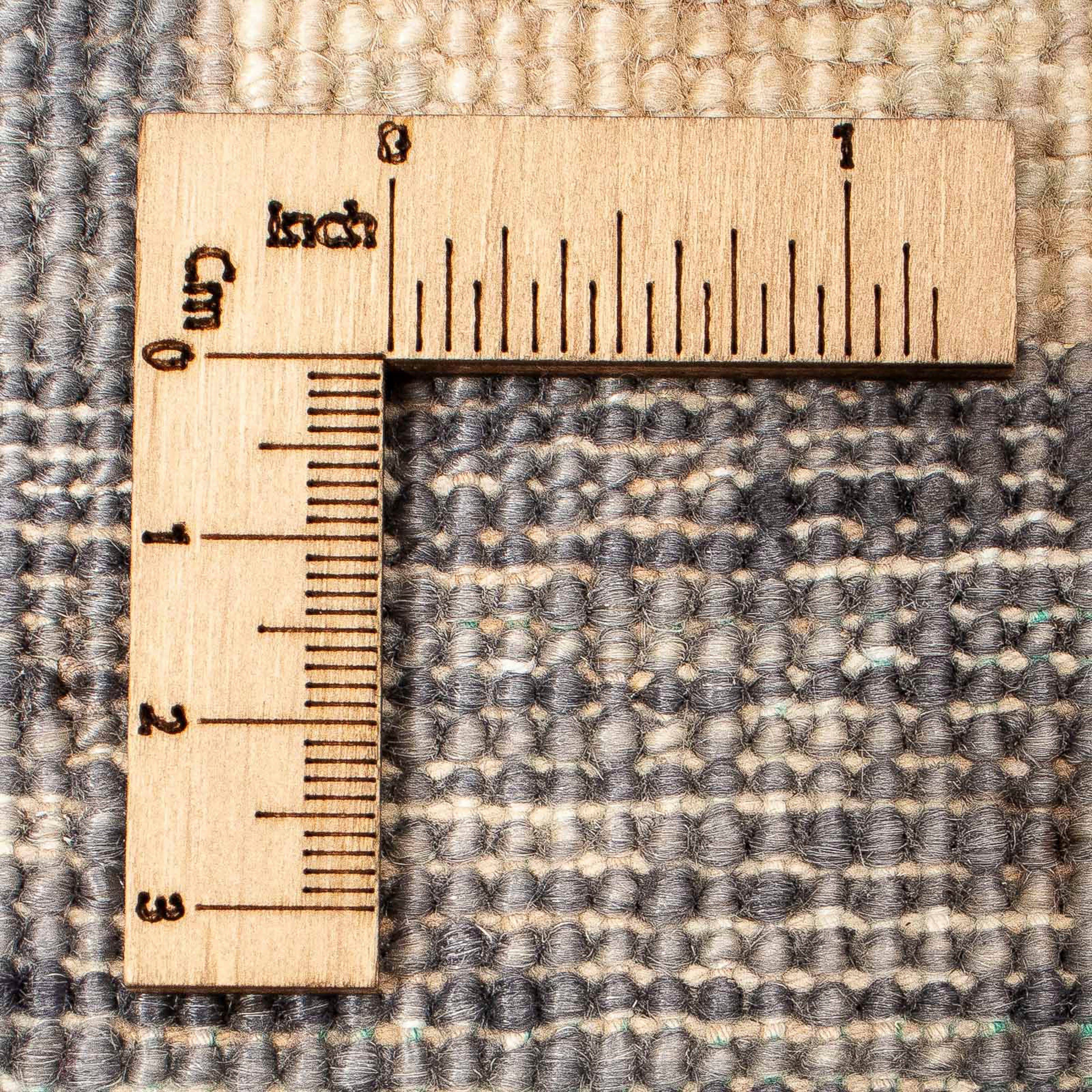 Orientteppich Ziegler - - Modern cm mm, morgenland, mit rechteckig, Handgeknüpft, - Zertifikat Einzelstück 380 303 Höhe: Wohnzimmer, x dunkelbraun, 6