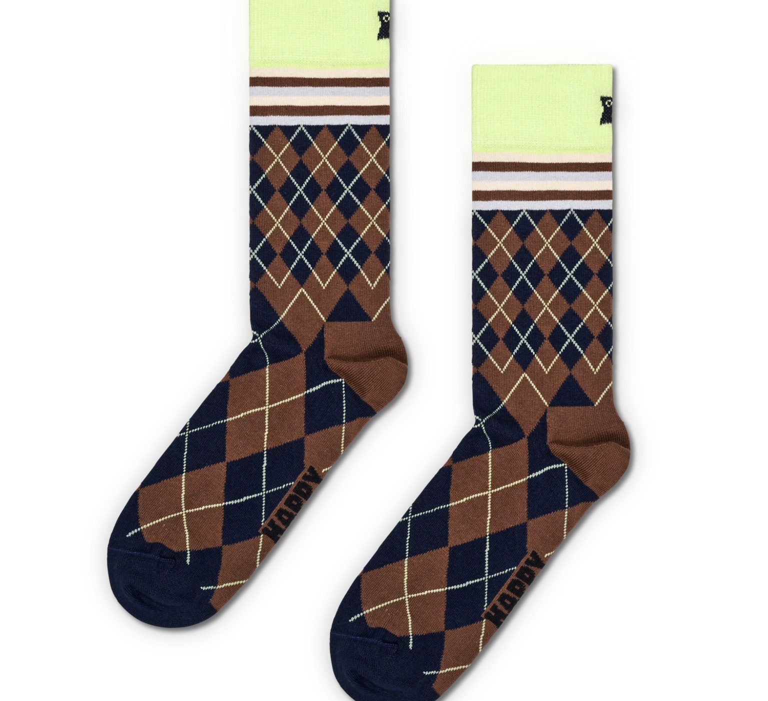 Happy Socks Freizeitsocken Mixed Argyle Socken