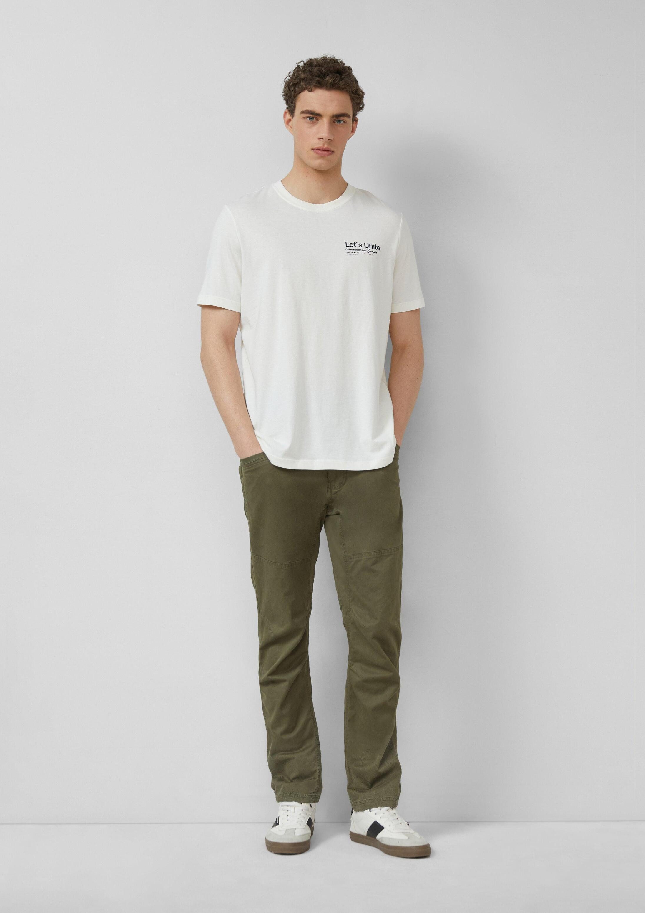 s.Oliver Chinos Hose SEATTLE Seattle: Chino im Worker-Style mit Komfortbund aus Baumwollstretch