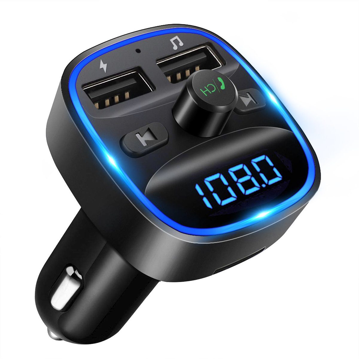 KFZ Bluetooth FM-Transmitter Car Auto USB Charger MP3-Player Freisprechanlage 