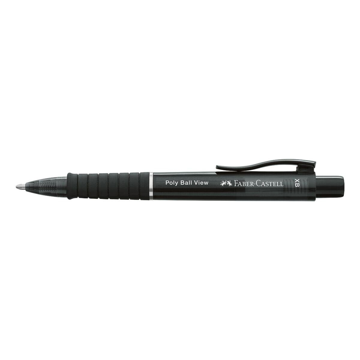 Faber-Castell Kugelschreiber Poly Ball View XB, dokumentenecht