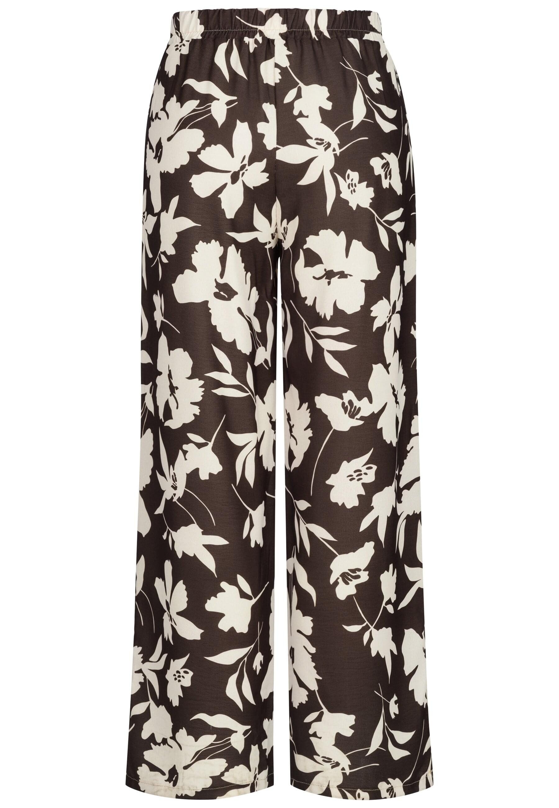 CLOUD 5IVE Stoffhose CLOUD 5IVE Pants with tie belt and aop flower print (1 günstig online kaufen