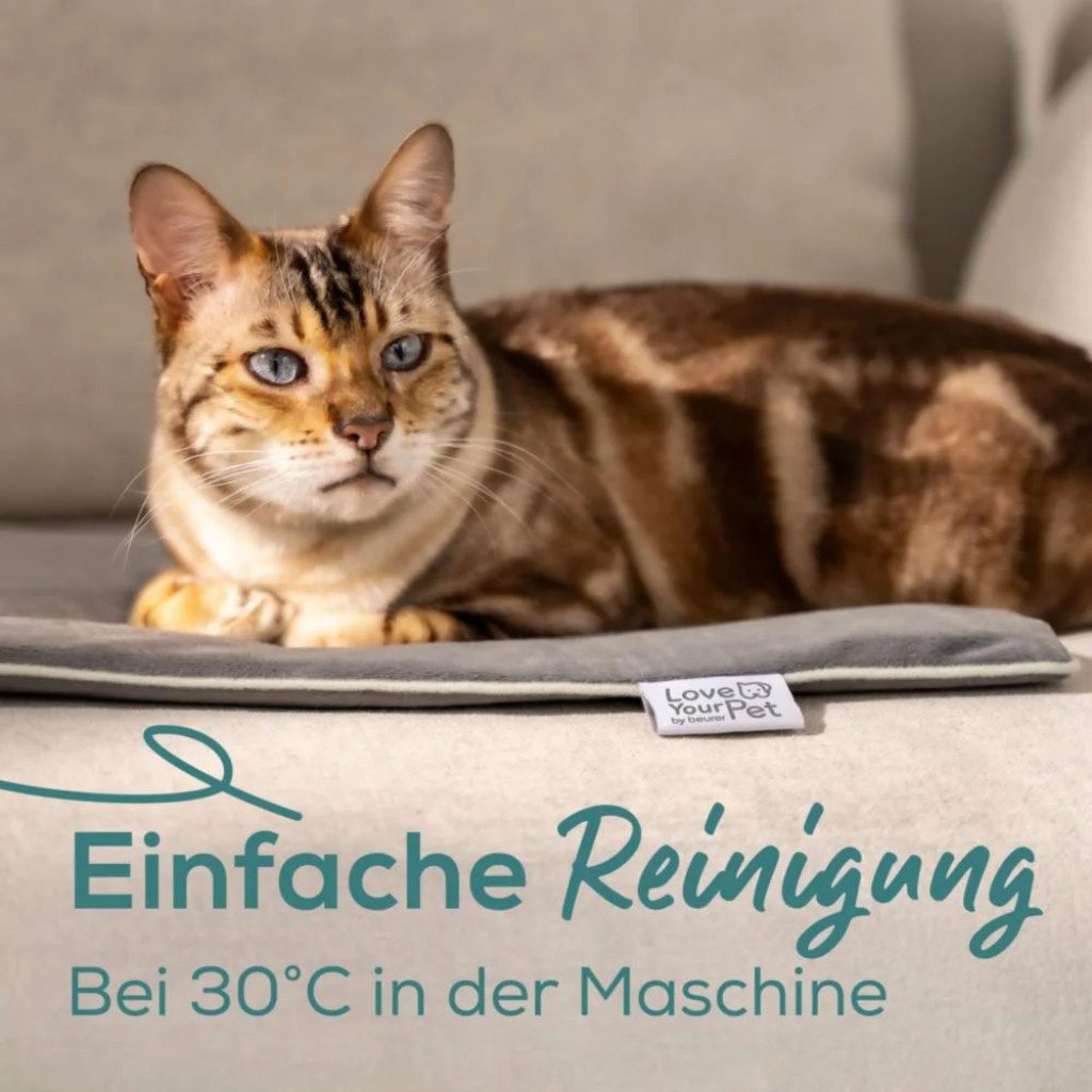 BEURER Fußbodenheizung-Matte BEURER Heizmatte Sammy Haustiere L IPX7 Wärmeauflage Katzen und Hunde – Bild 3 von 5