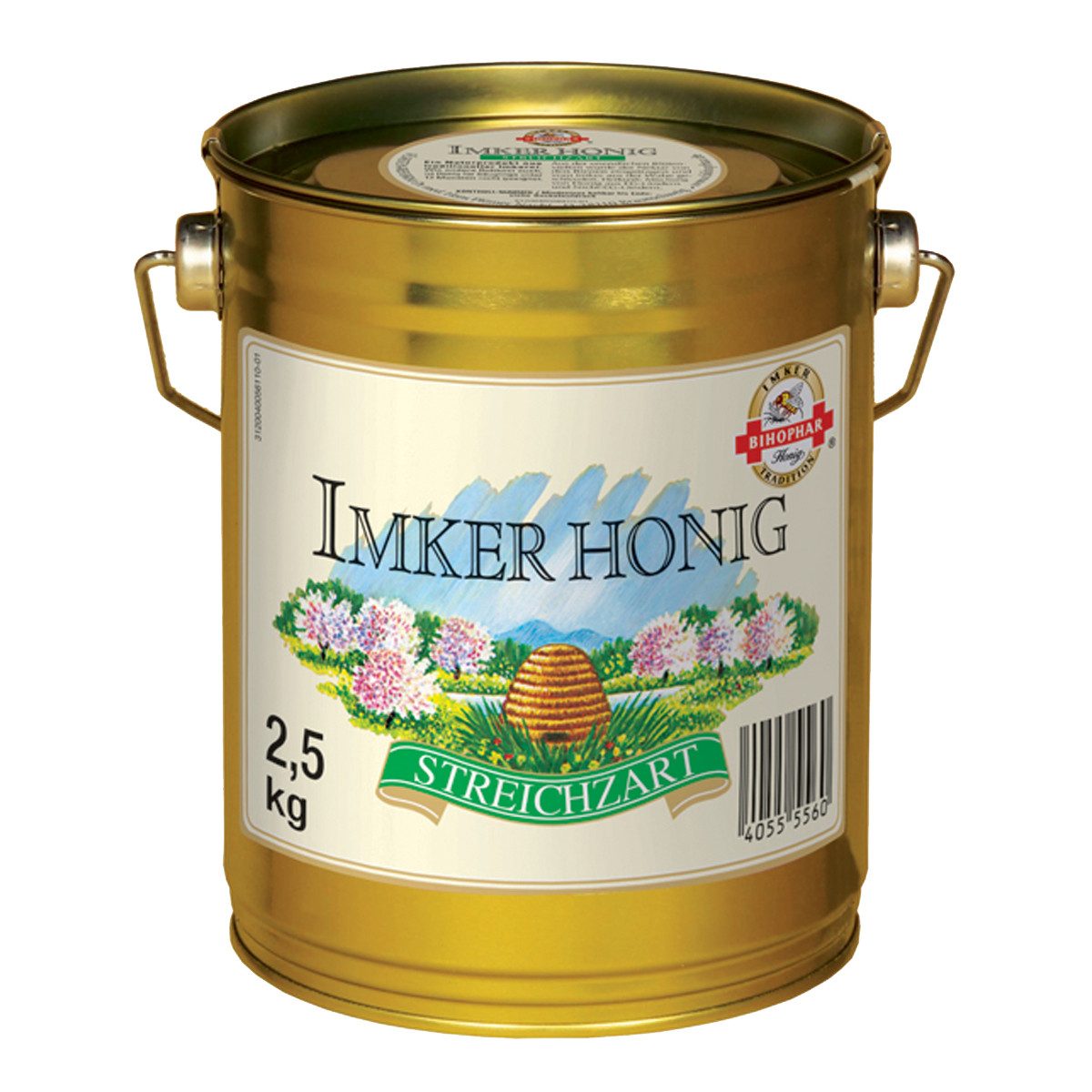 BIHOPHAR Honig, Bihophar Imker Honig cremig streichzart zartcremig Eimer 2500g
