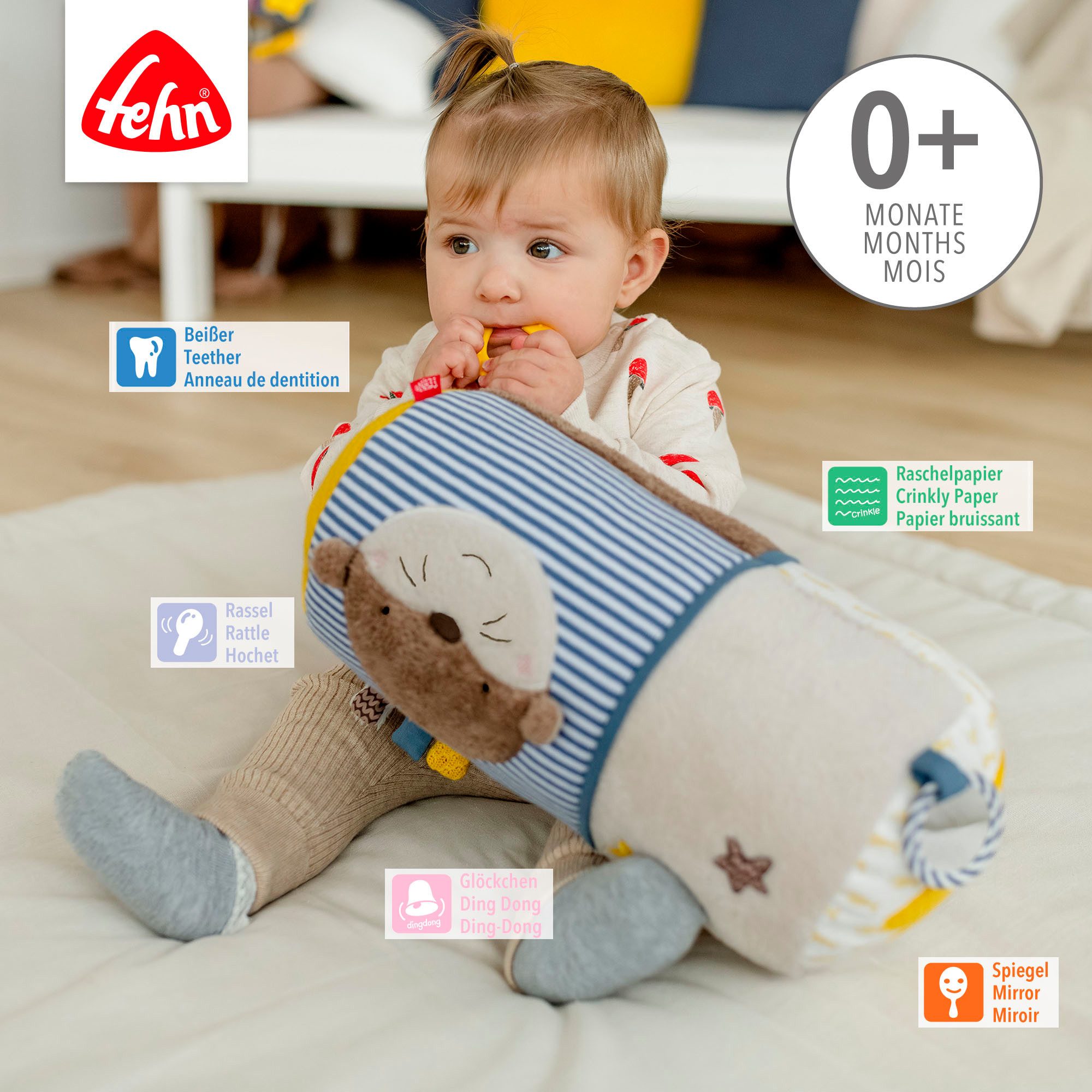 Fehn Krabbelrolle Otter Theo