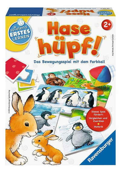 Ravensburger Spiel, Hase hüpf!, Made in Europe, FSC® - schützt Wald - weltweit