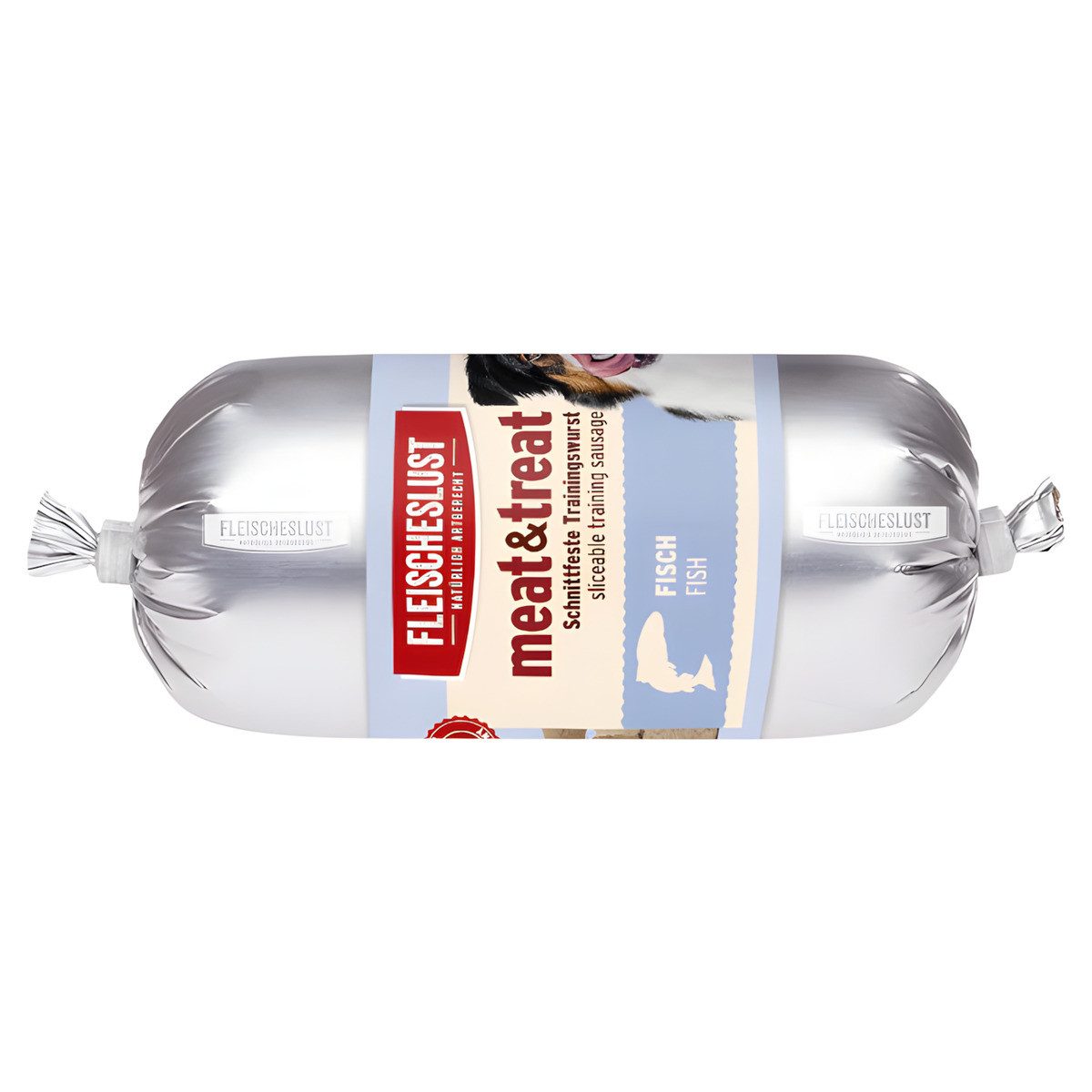 Fleischeslust Meat & Treat Fisch 200 g, Nassfutter für: Hund